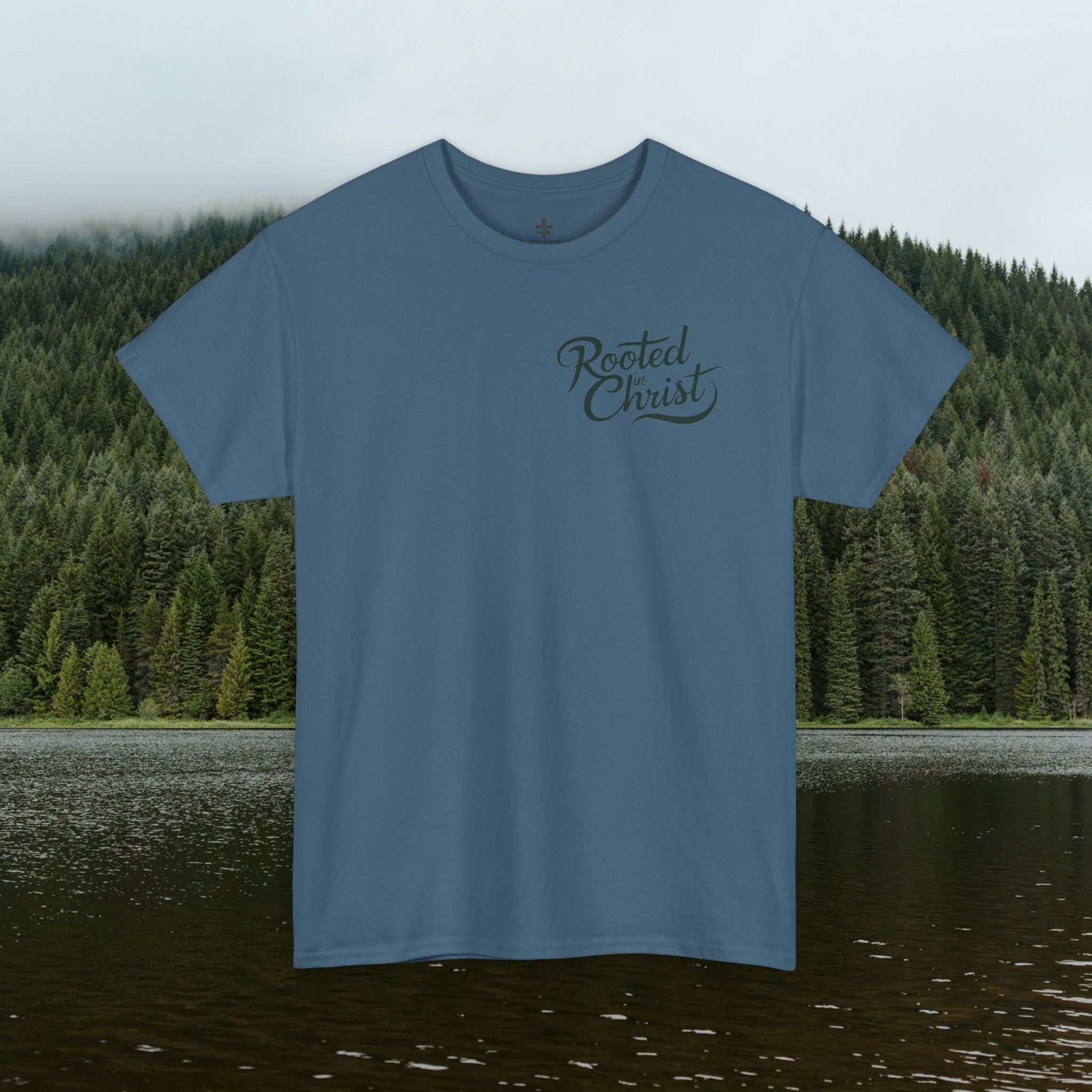 Iron Faith Co. | Rooted Christ Heavy Cotton Tee
