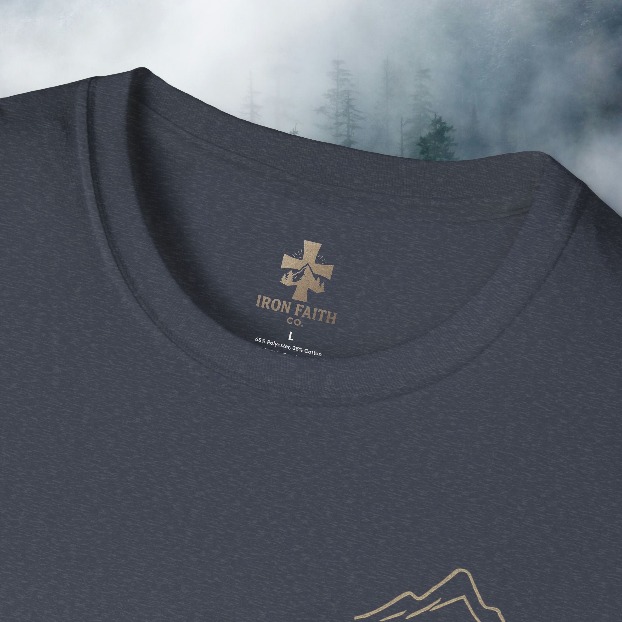 Iron Faith co | Matthew 6:34 T-shirt