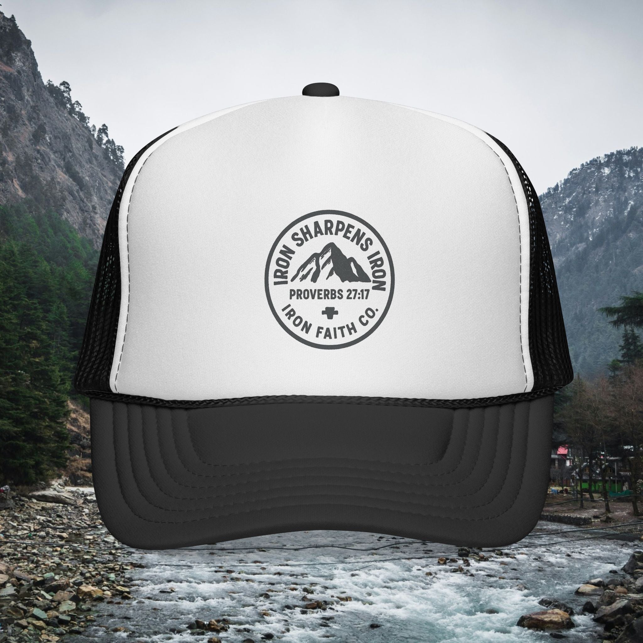 Iron Faith Co. | Iron sharpens iron | Trucker Cap