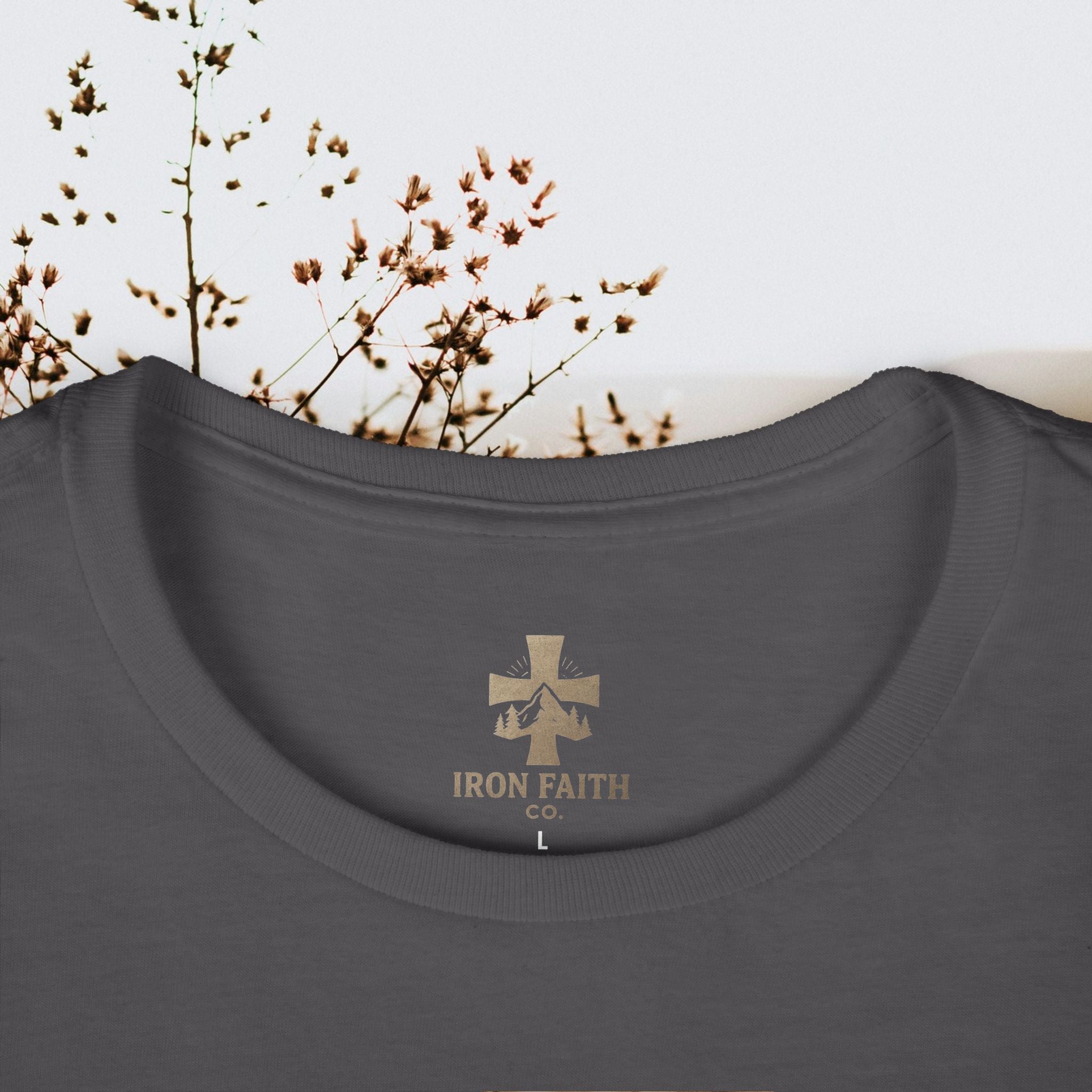 Iron Faith Co. | Walk by Faith | Women's Softstyle Tee