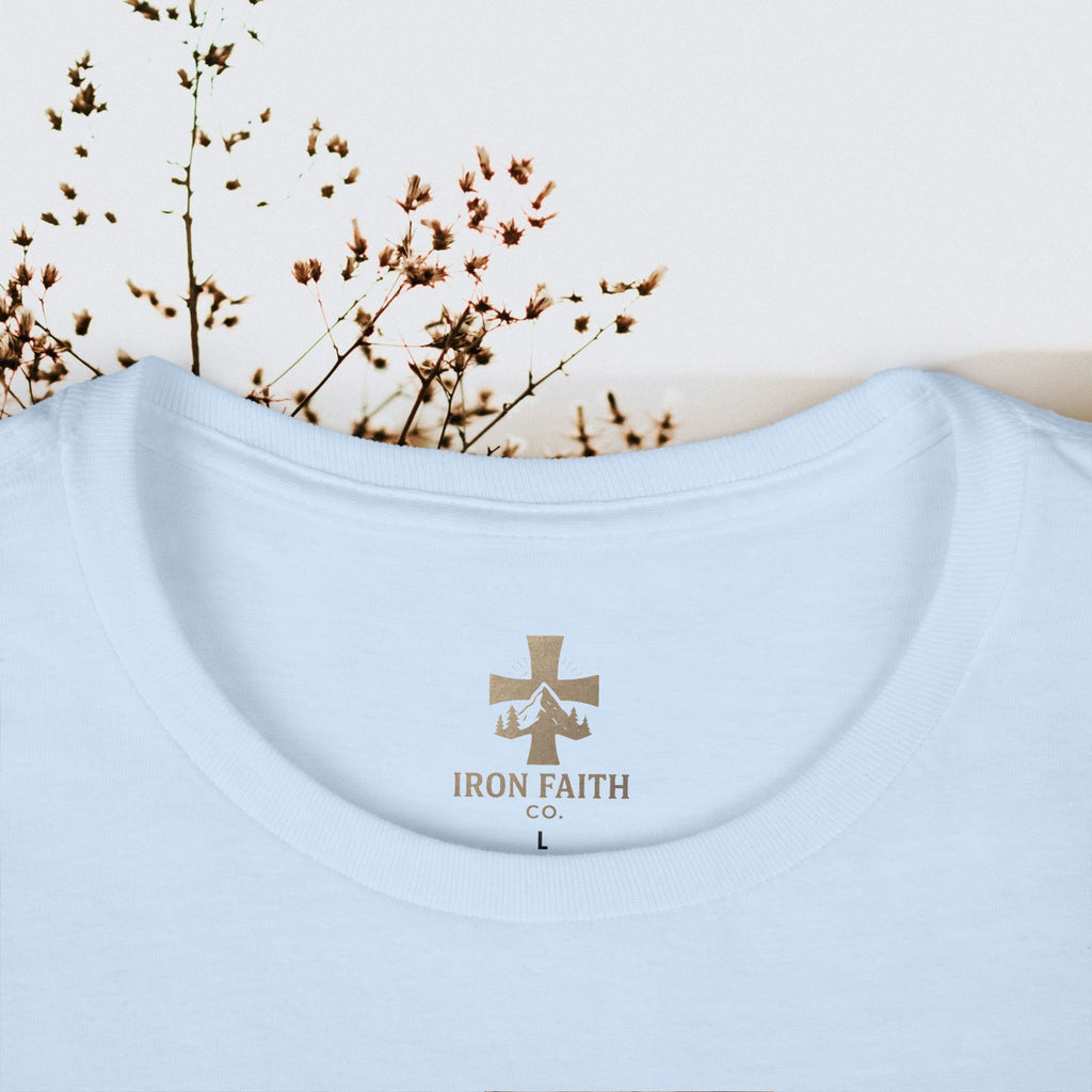 Iron Faith Co. | Walk by Faith | Women's Softstyle Tee