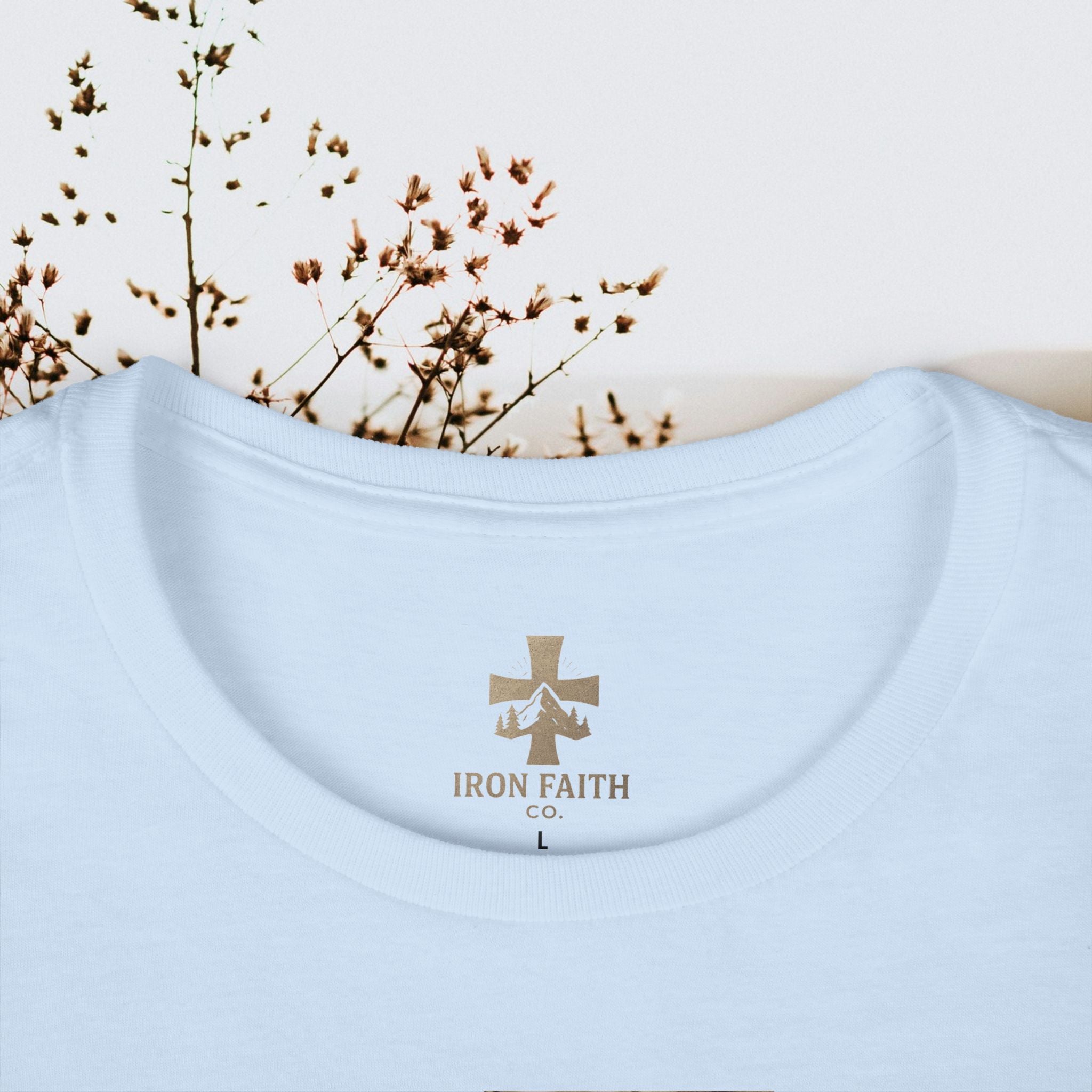 Iron Faith Co. | Walk by Faith | Women's Softstyle Tee
