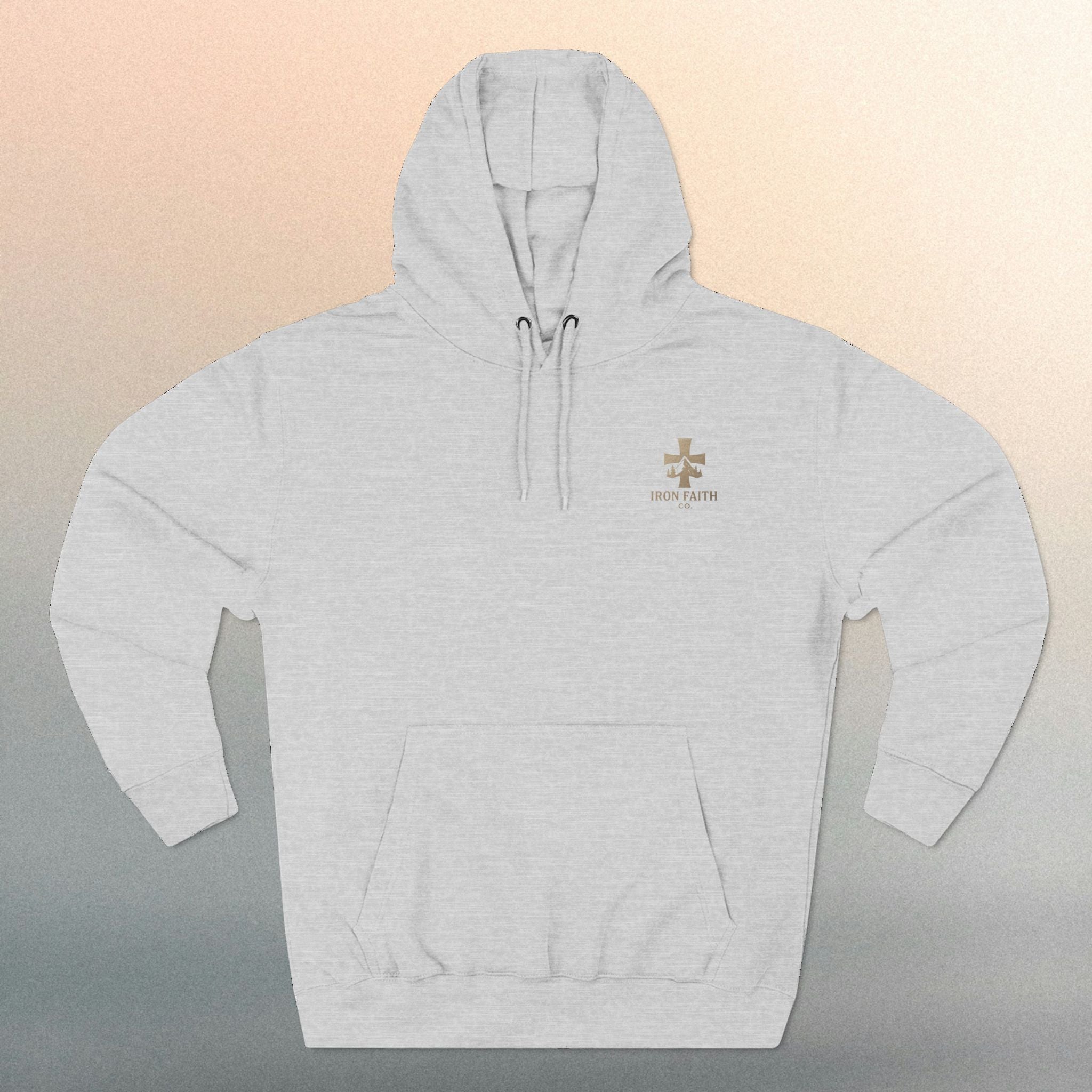 A Woman Who Fears The Lord Is Worthy Of Praise | Proverbs 31:30 | Iron Faith Co. |  Fleece Hoodie