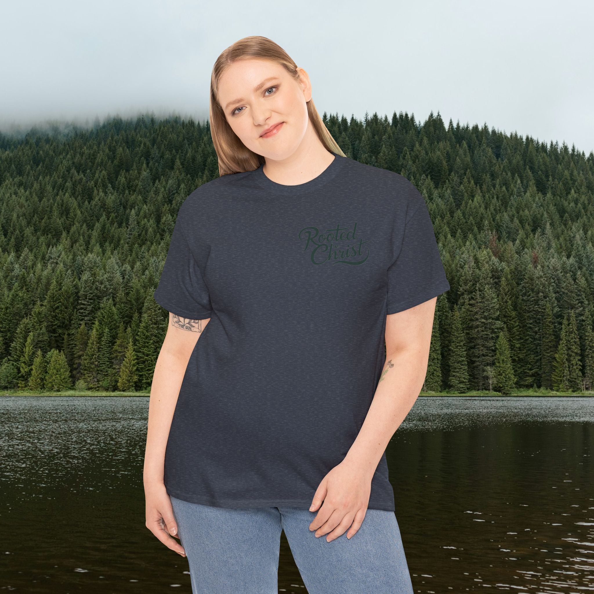 Iron Faith Co. | Rooted Christ Heavy Cotton Tee