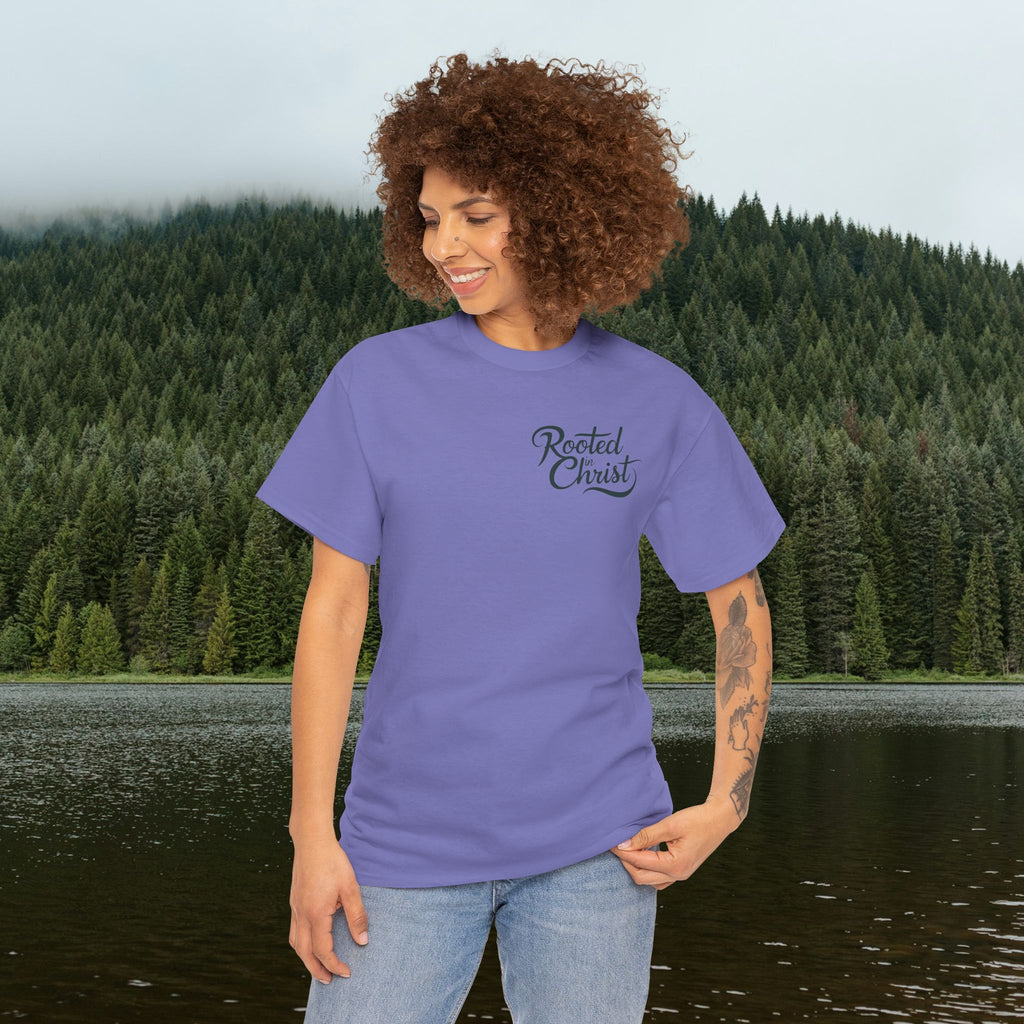 Iron Faith Co. | Rooted Christ Heavy Cotton Tee