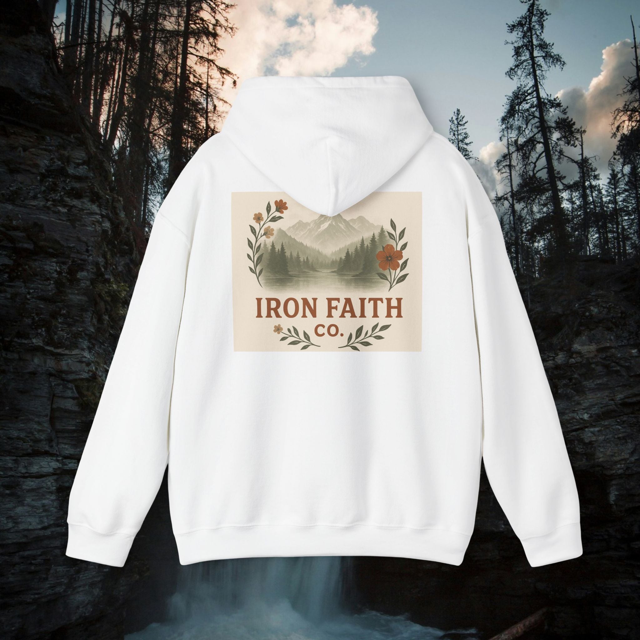 Iron Faith Co. Mountain Logo Pullover