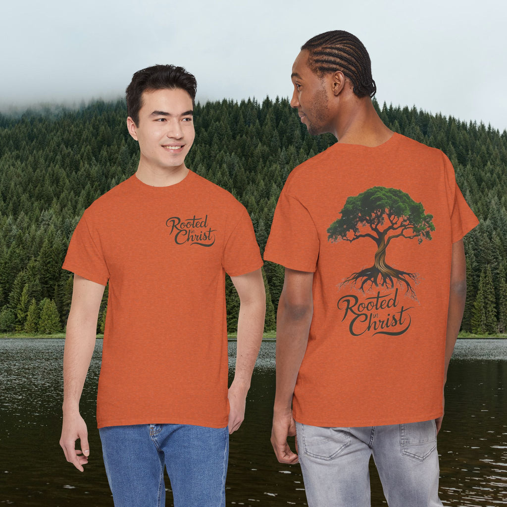Iron Faith Co. | Rooted Christ Heavy Cotton Tee