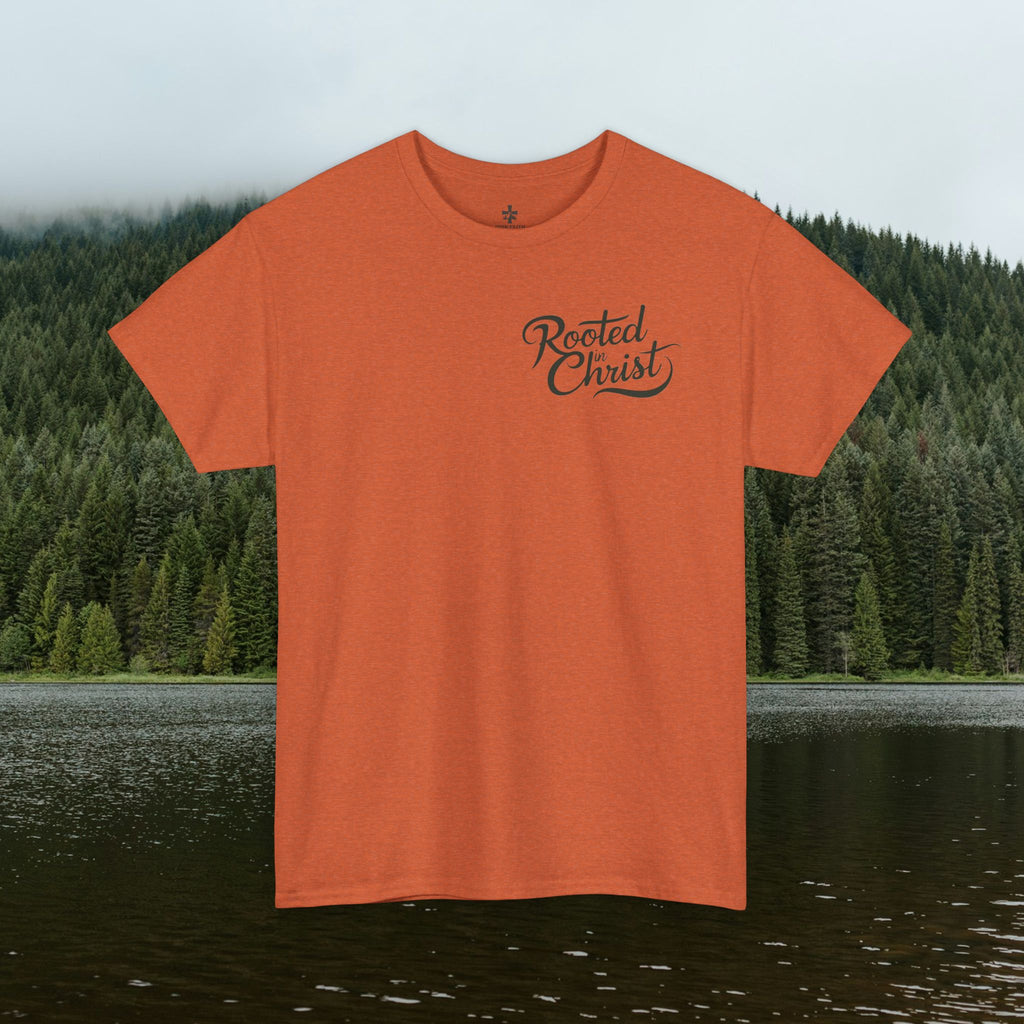 Iron Faith Co. | Rooted Christ Heavy Cotton Tee