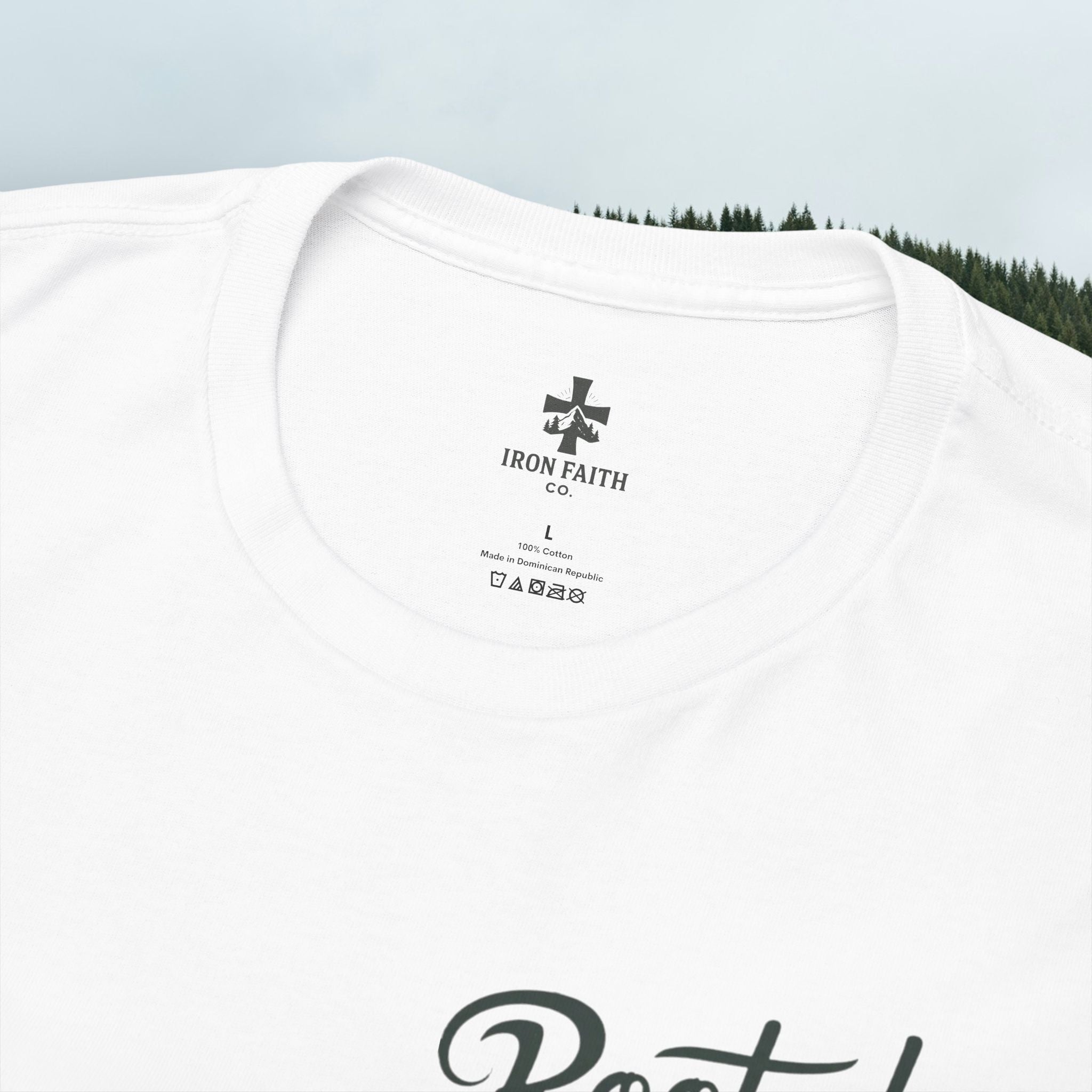 Iron Faith Co. | Rooted Christ Heavy Cotton Tee