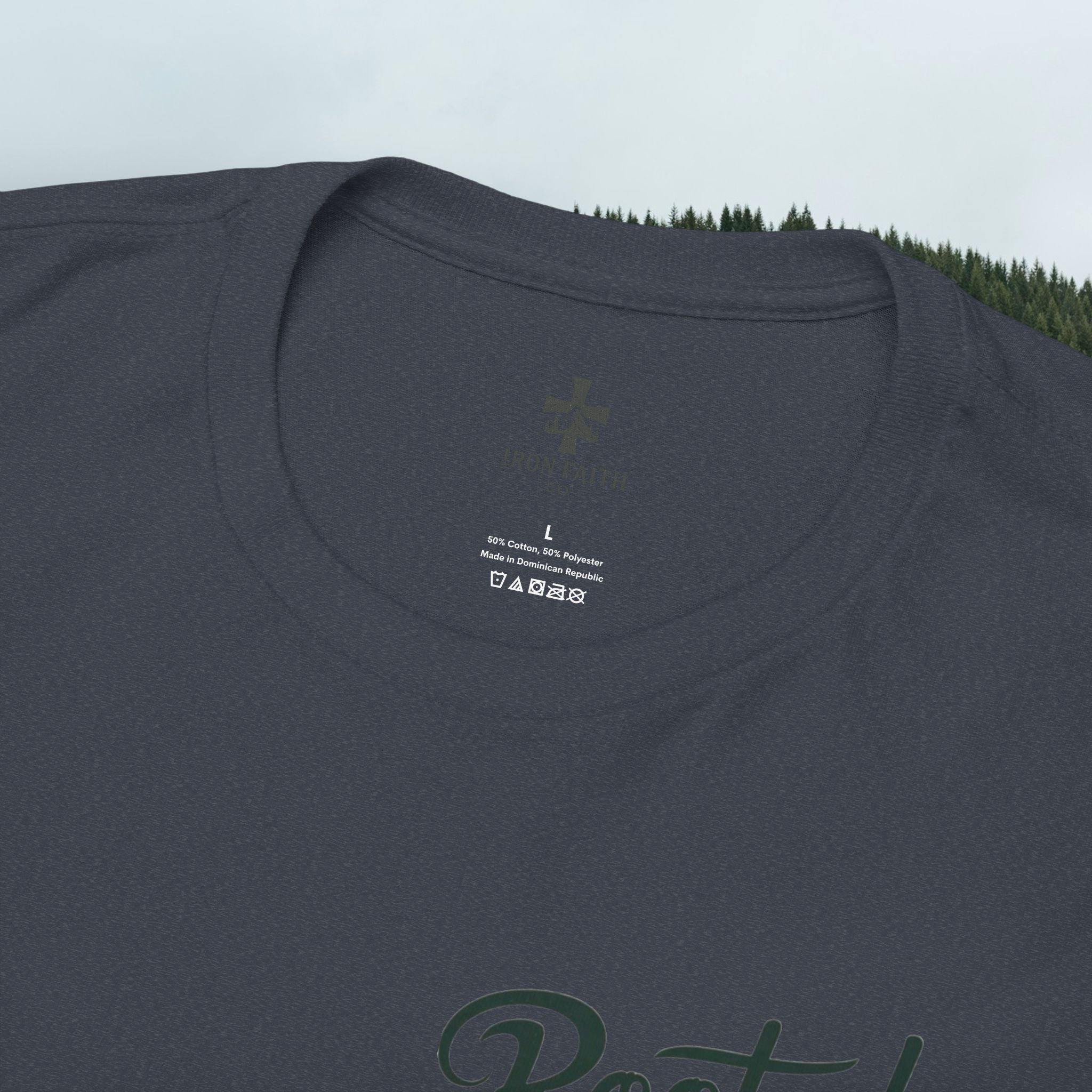 Iron Faith Co. | Rooted Christ Heavy Cotton Tee