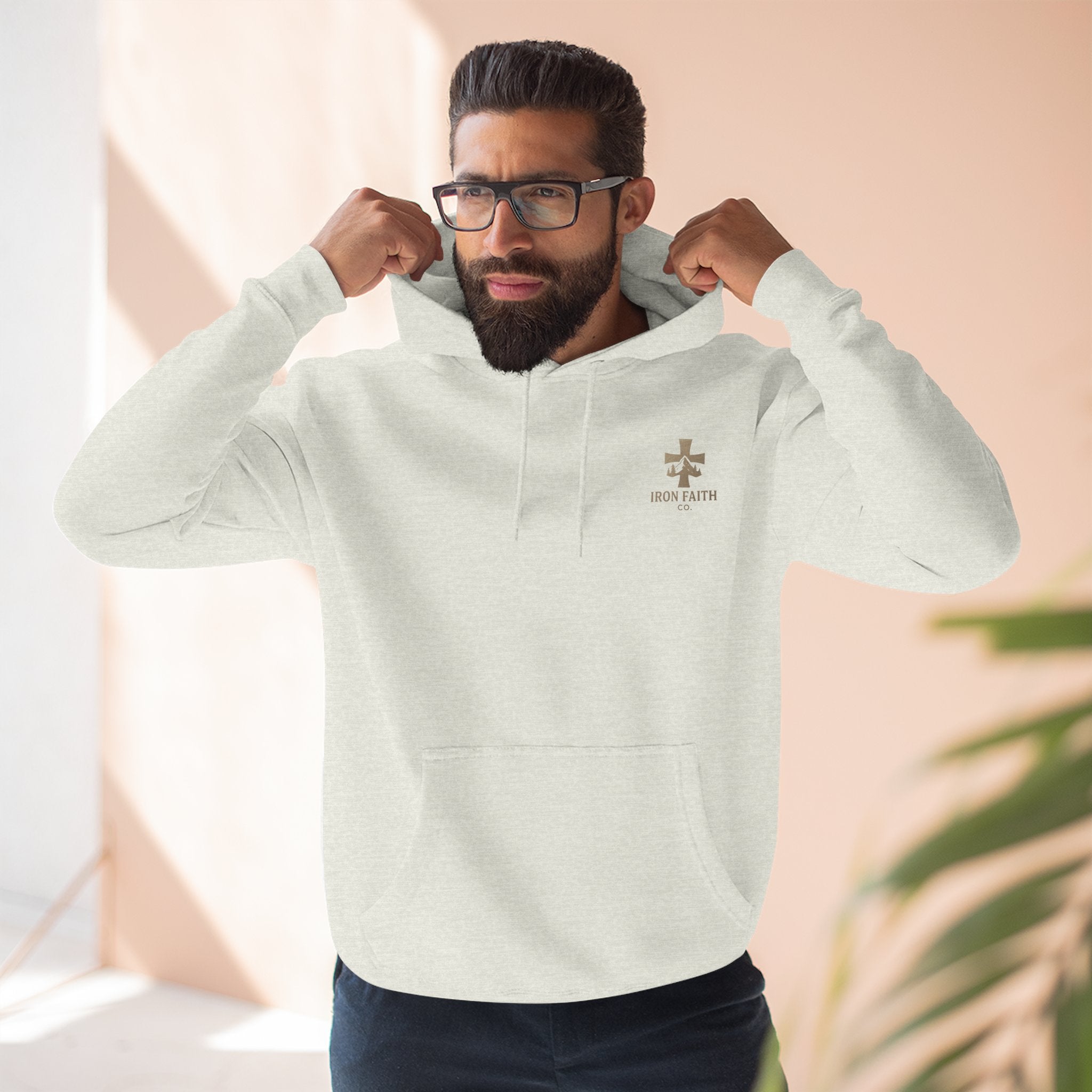 A Woman Who Fears The Lord Is Worthy Of Praise | Proverbs 31:30 | Iron Faith Co. |  Fleece Hoodie