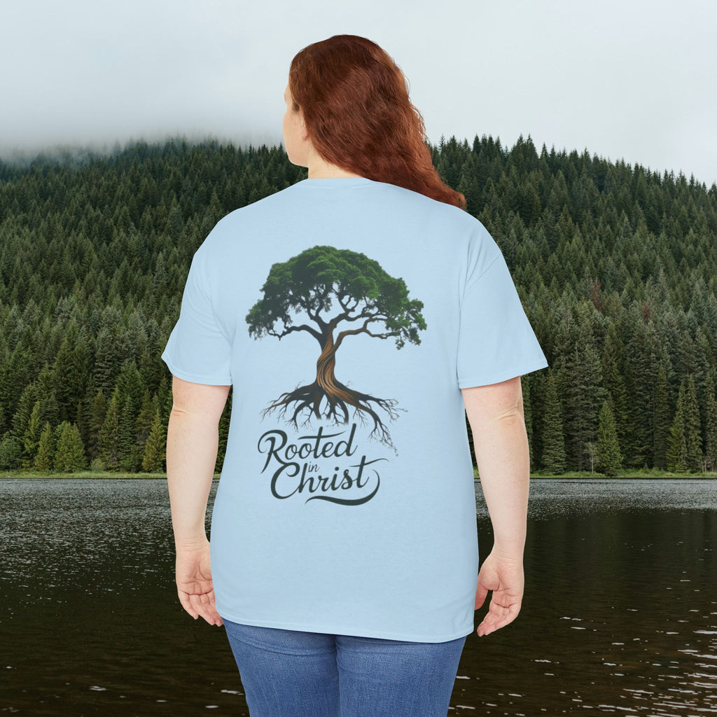 Iron Faith Co. | Rooted Christ Heavy Cotton Tee