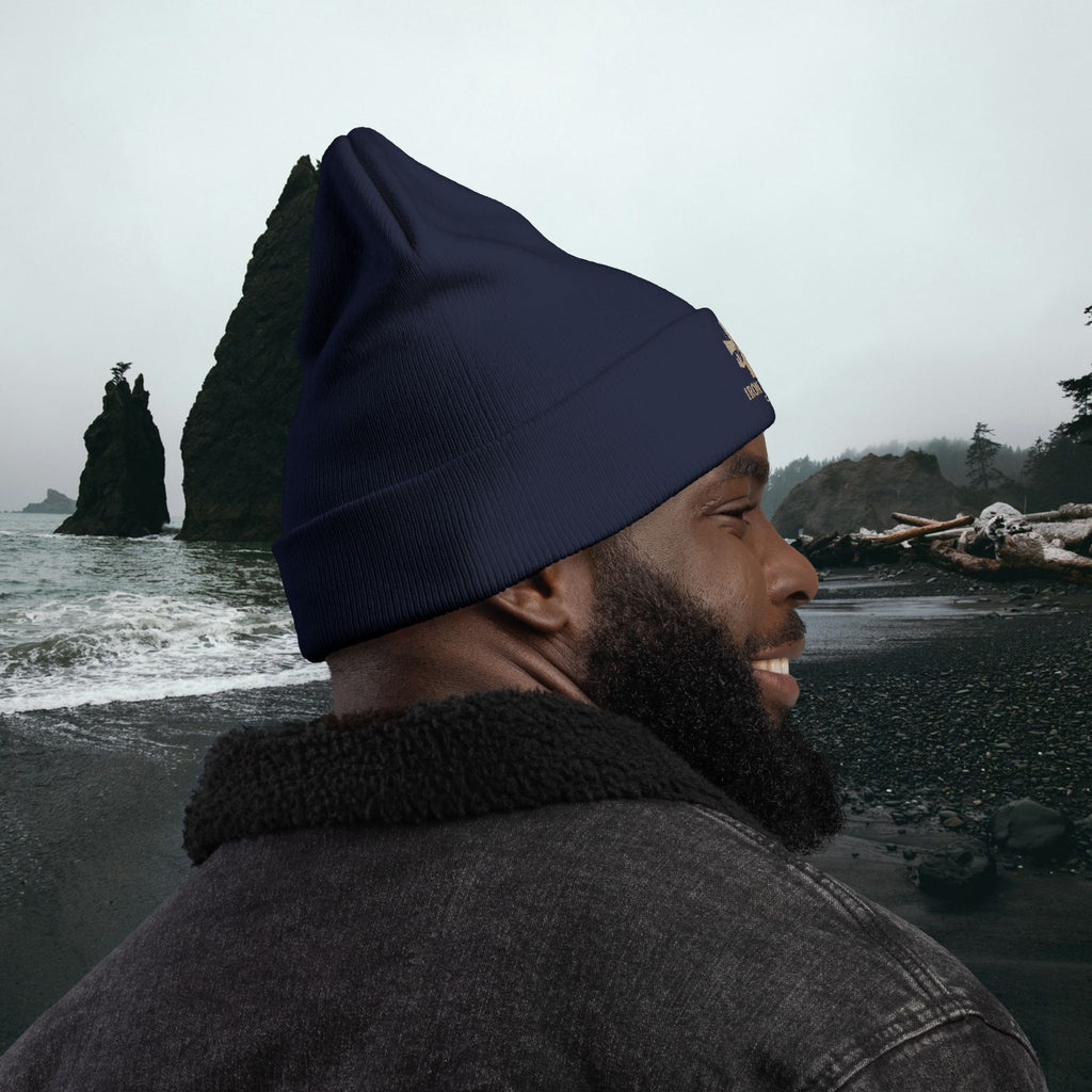 Iron Faith Co. | Knit Beanie (Embroidery)