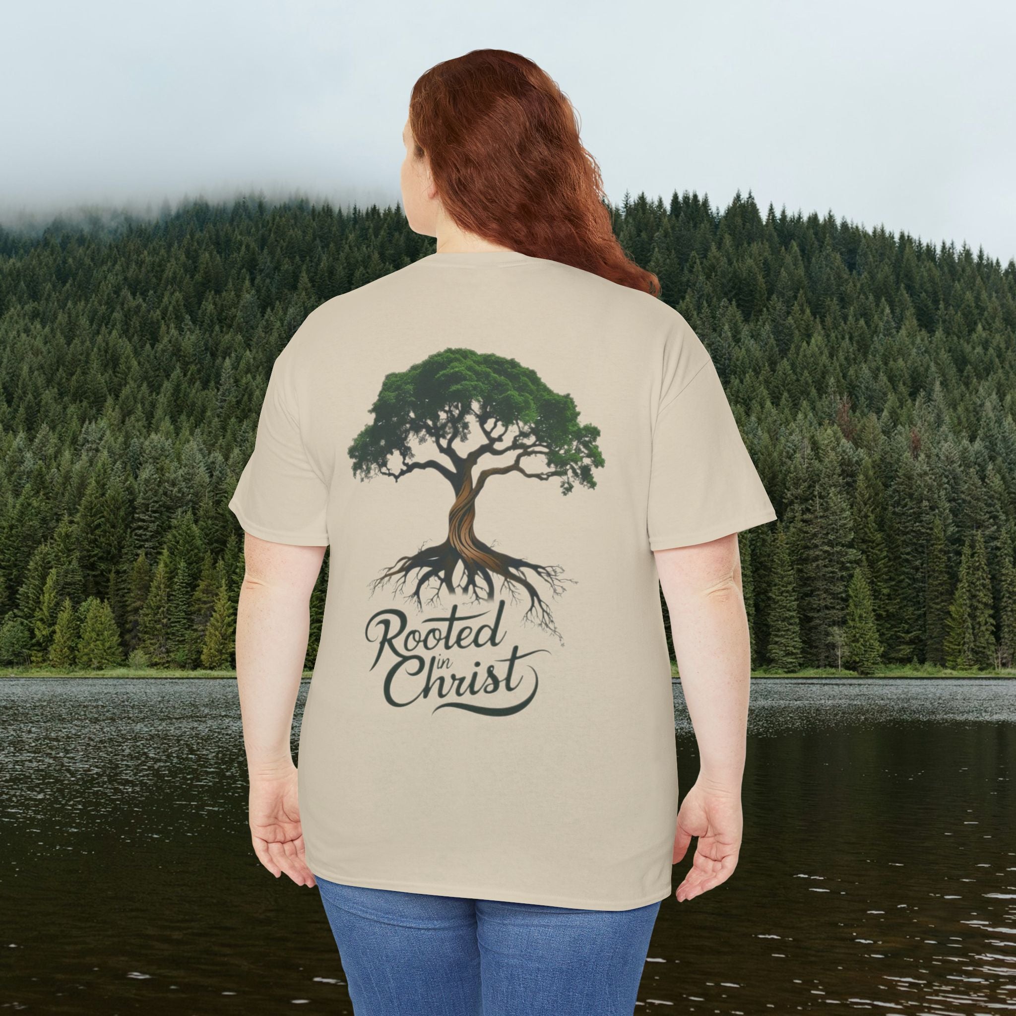 Iron Faith Co. | Rooted Christ Heavy Cotton Tee