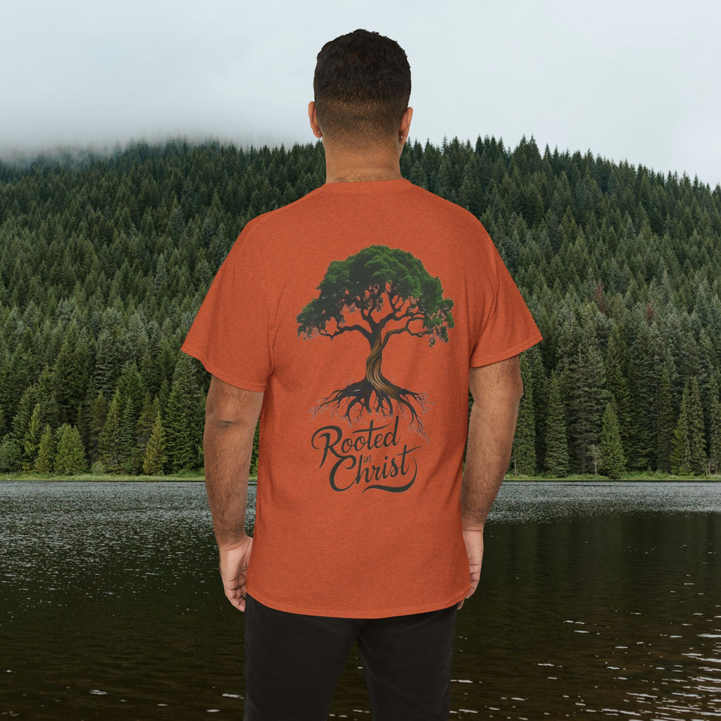 Iron Faith Co. | Rooted Christ Heavy Cotton Tee