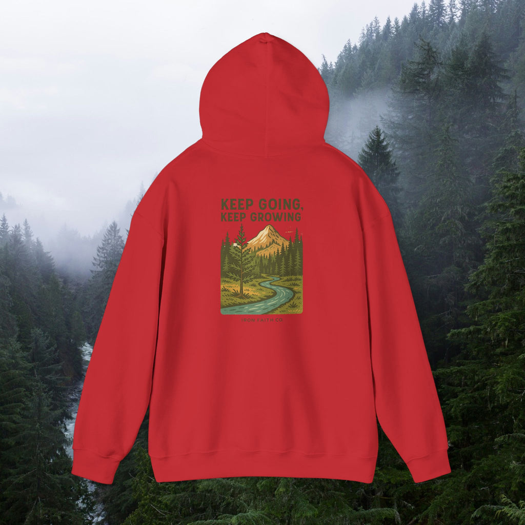 Find purpose in wilderness| Iron Faith Co. | Comfortable Heavy Blend Sweatshirt
