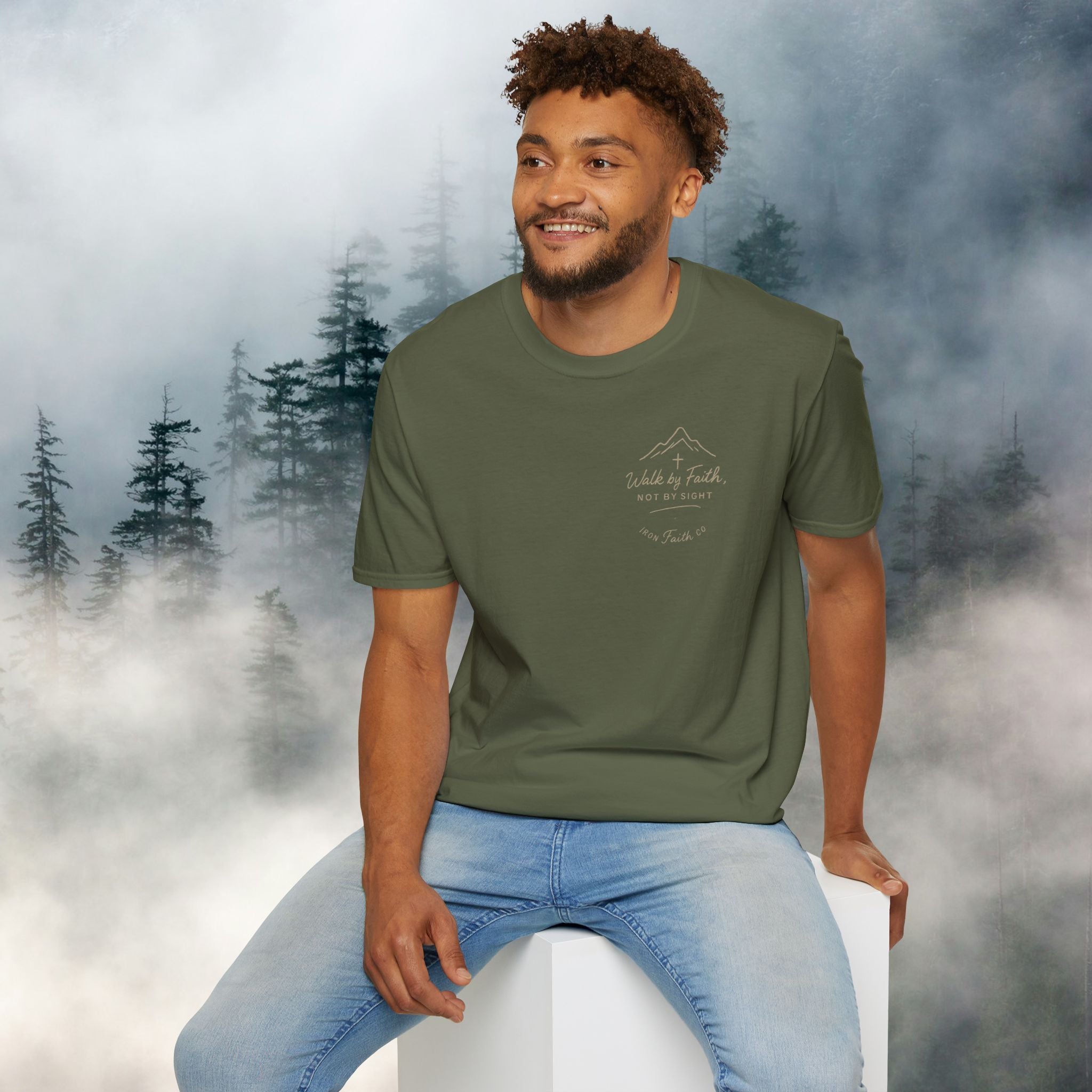 Iron Faith co | Matthew 6:34 T-shirt