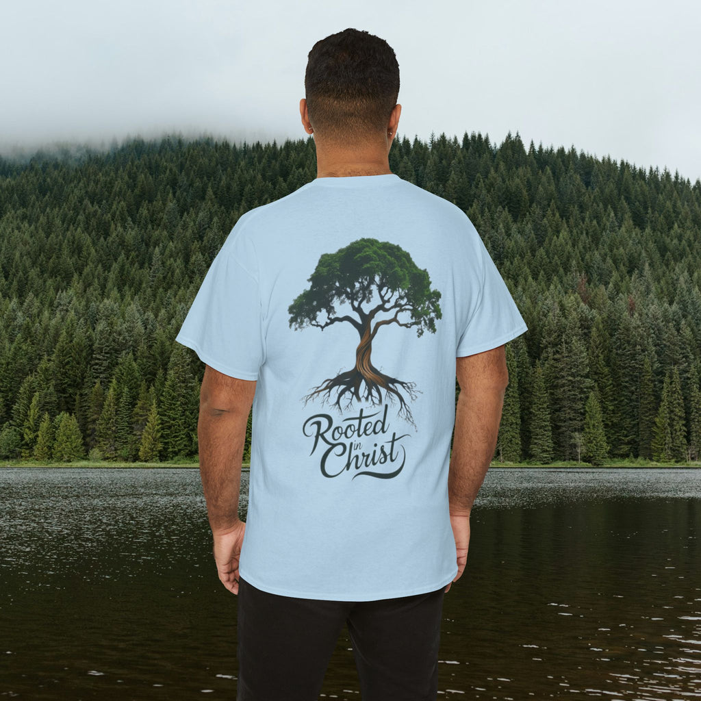 Iron Faith Co. | Rooted Christ Heavy Cotton Tee