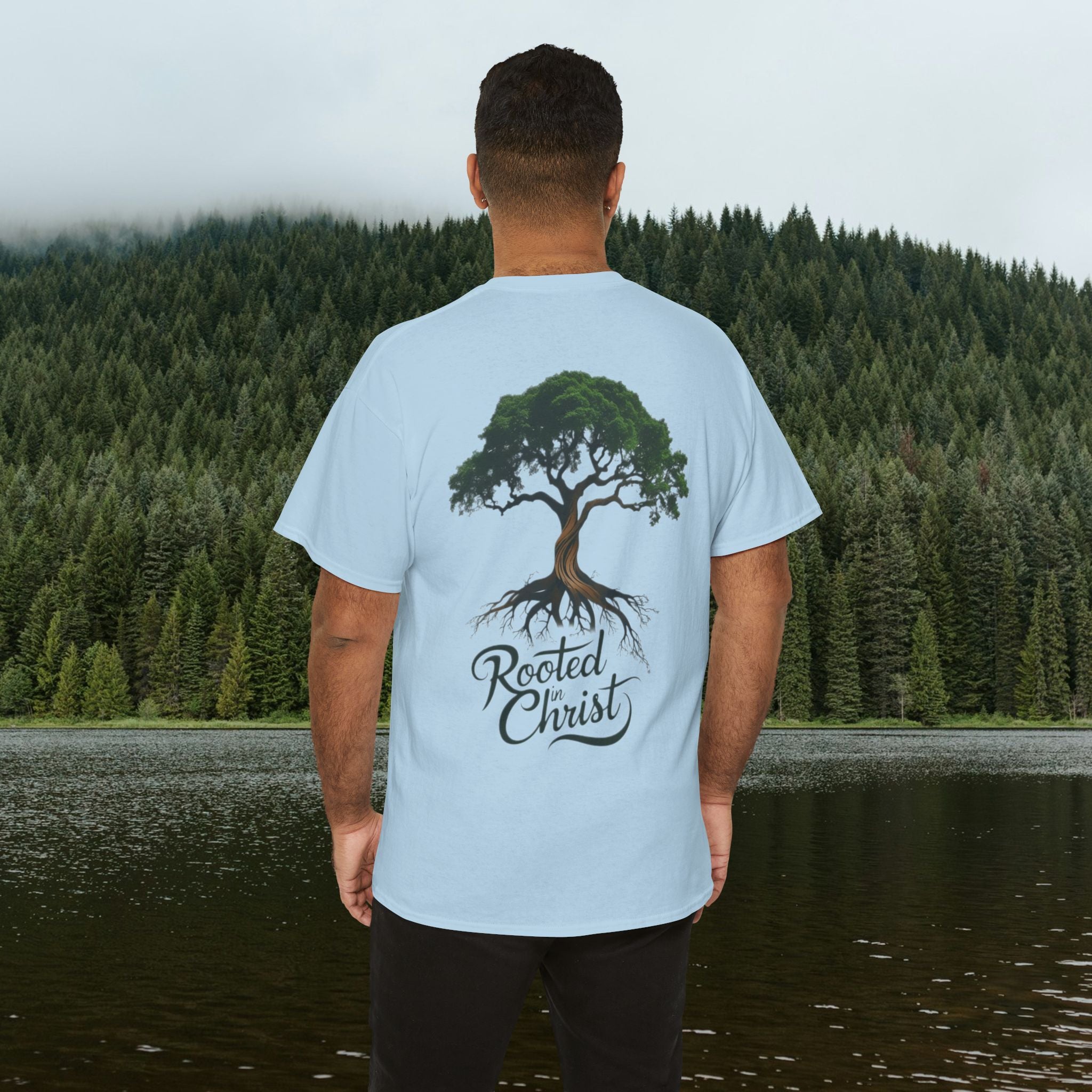 Iron Faith Co. | Rooted Christ Heavy Cotton Tee