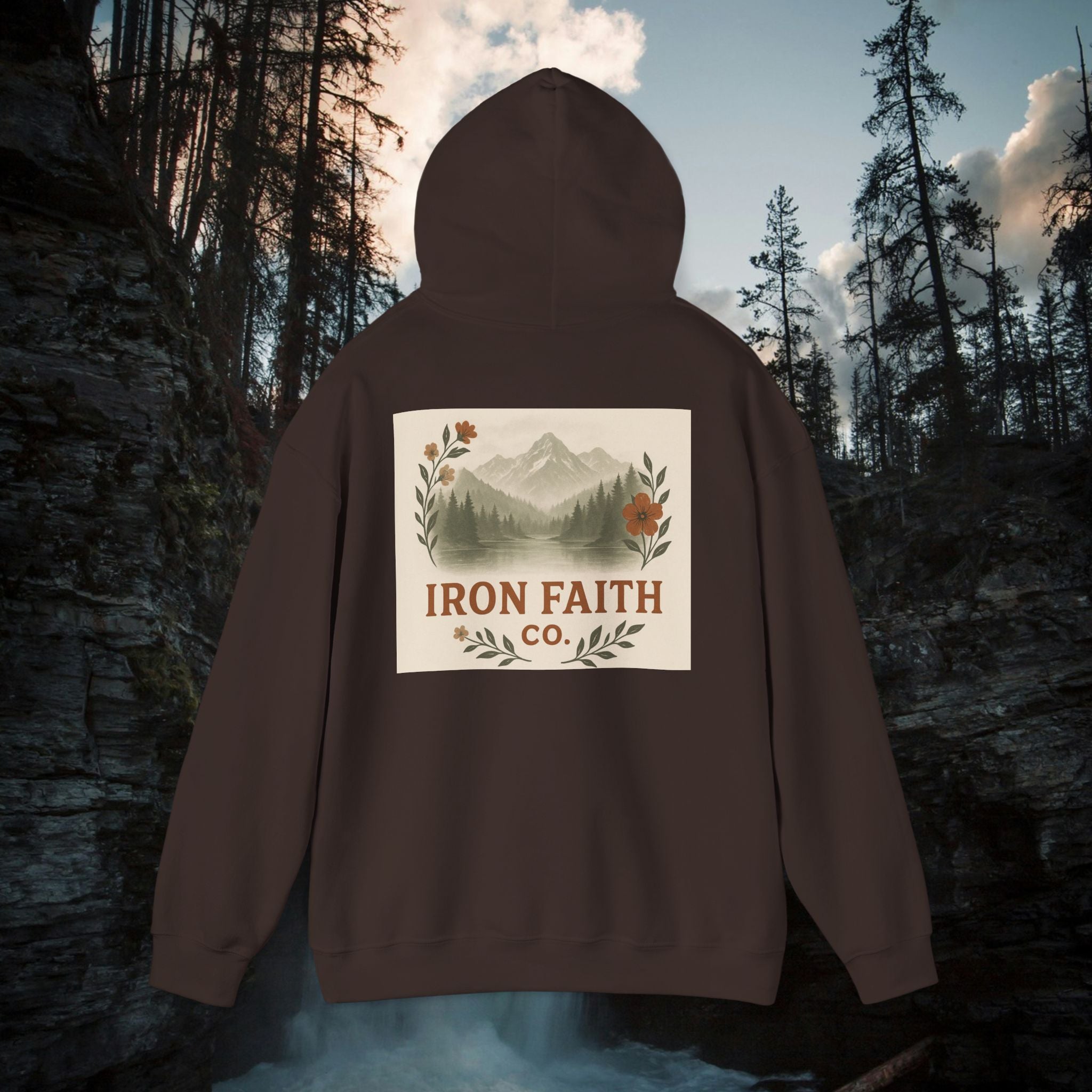 Iron Faith Co. Mountain Logo Pullover