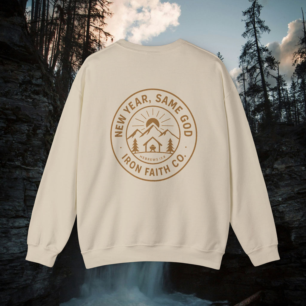 Iron Faith Co. 'New Year, Same God' Crewneck Sweatshirt