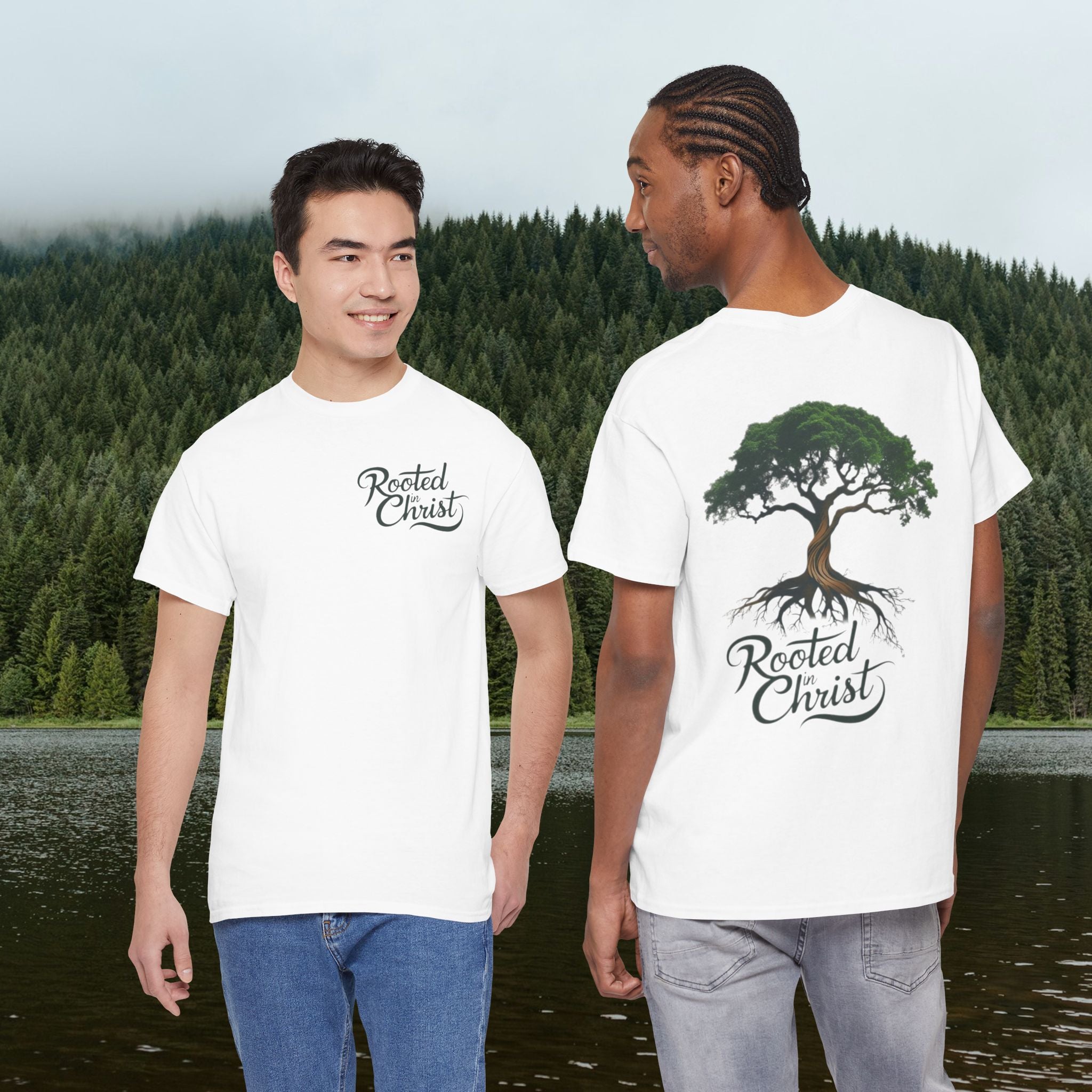 Iron Faith Co. | Rooted Christ Heavy Cotton Tee