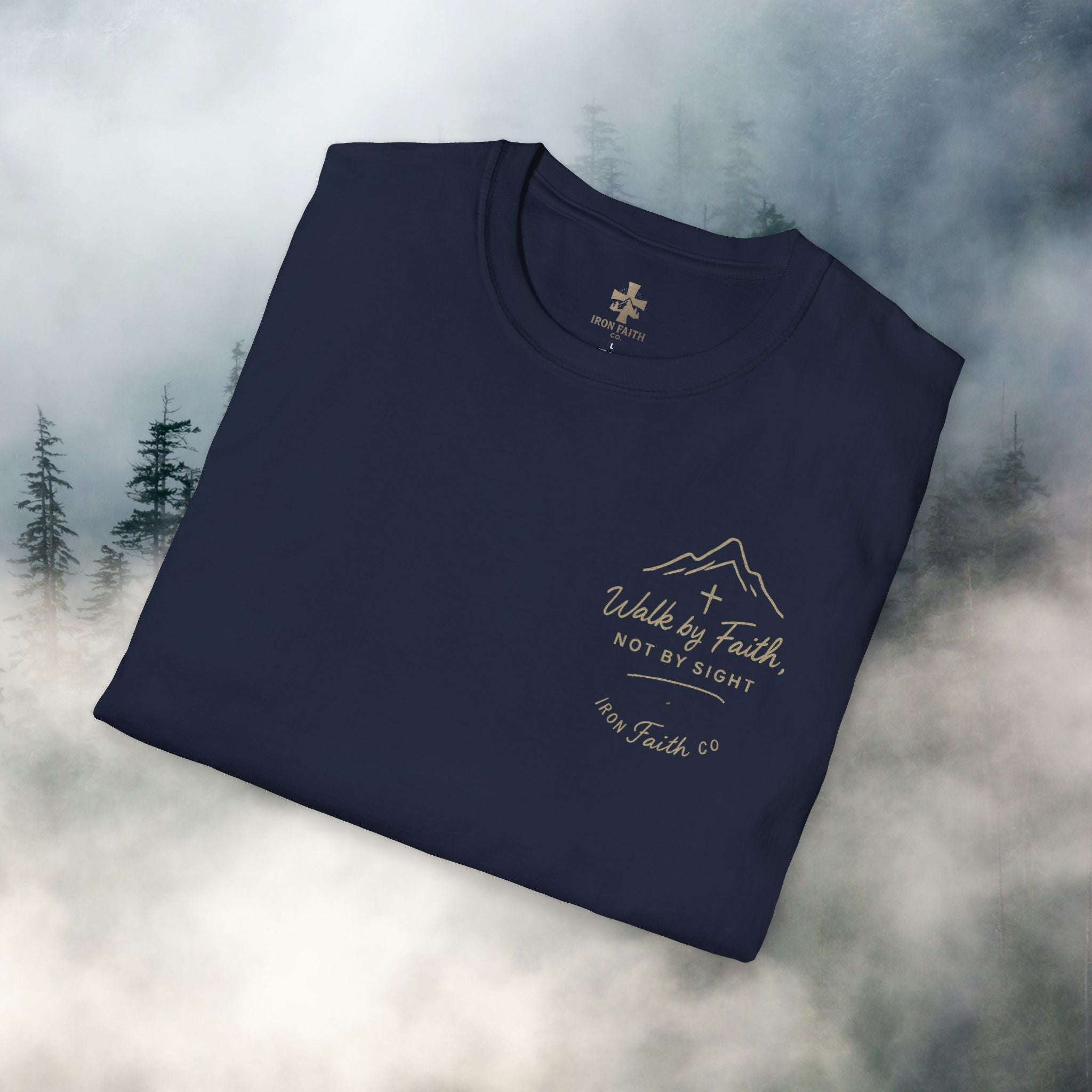 Iron Faith co | Matthew 6:34 T-shirt