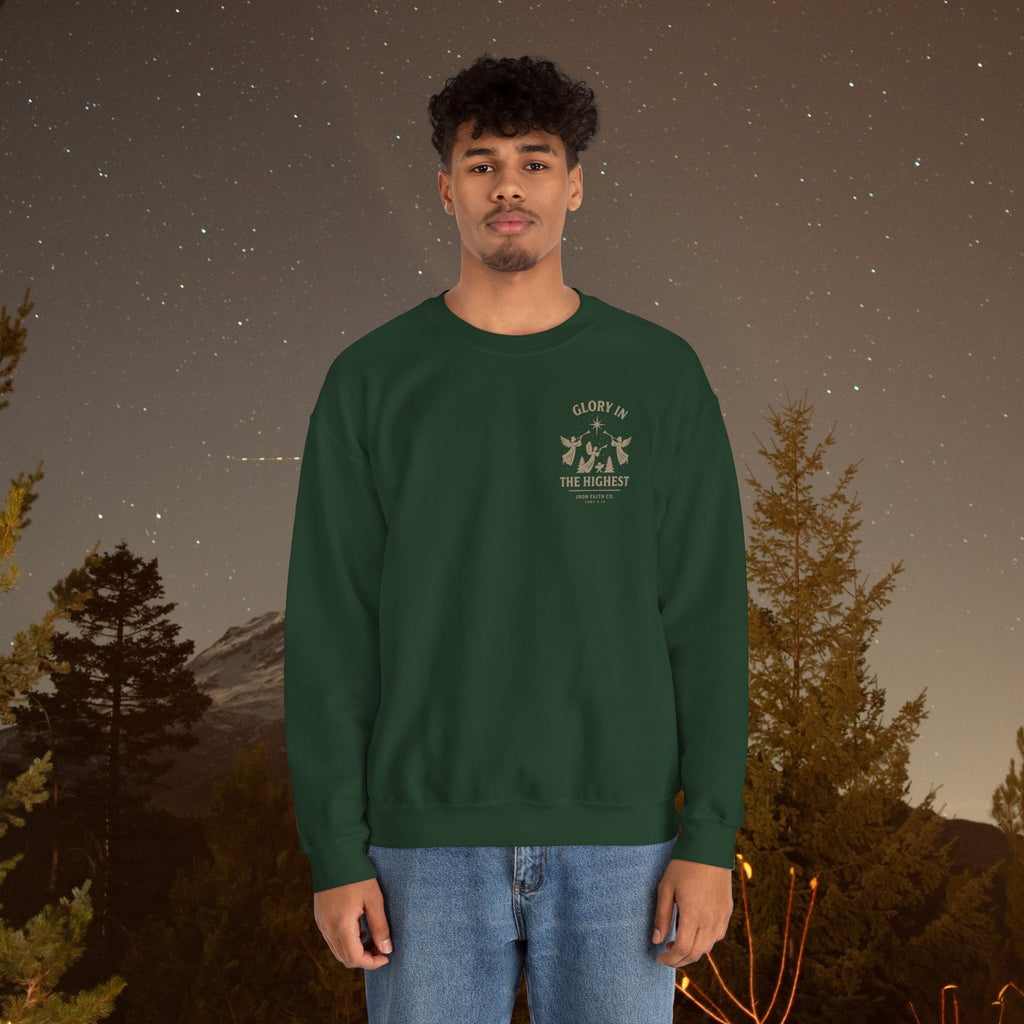 Hope Was Born This Night Sweatshirt - IronFaithCo.
