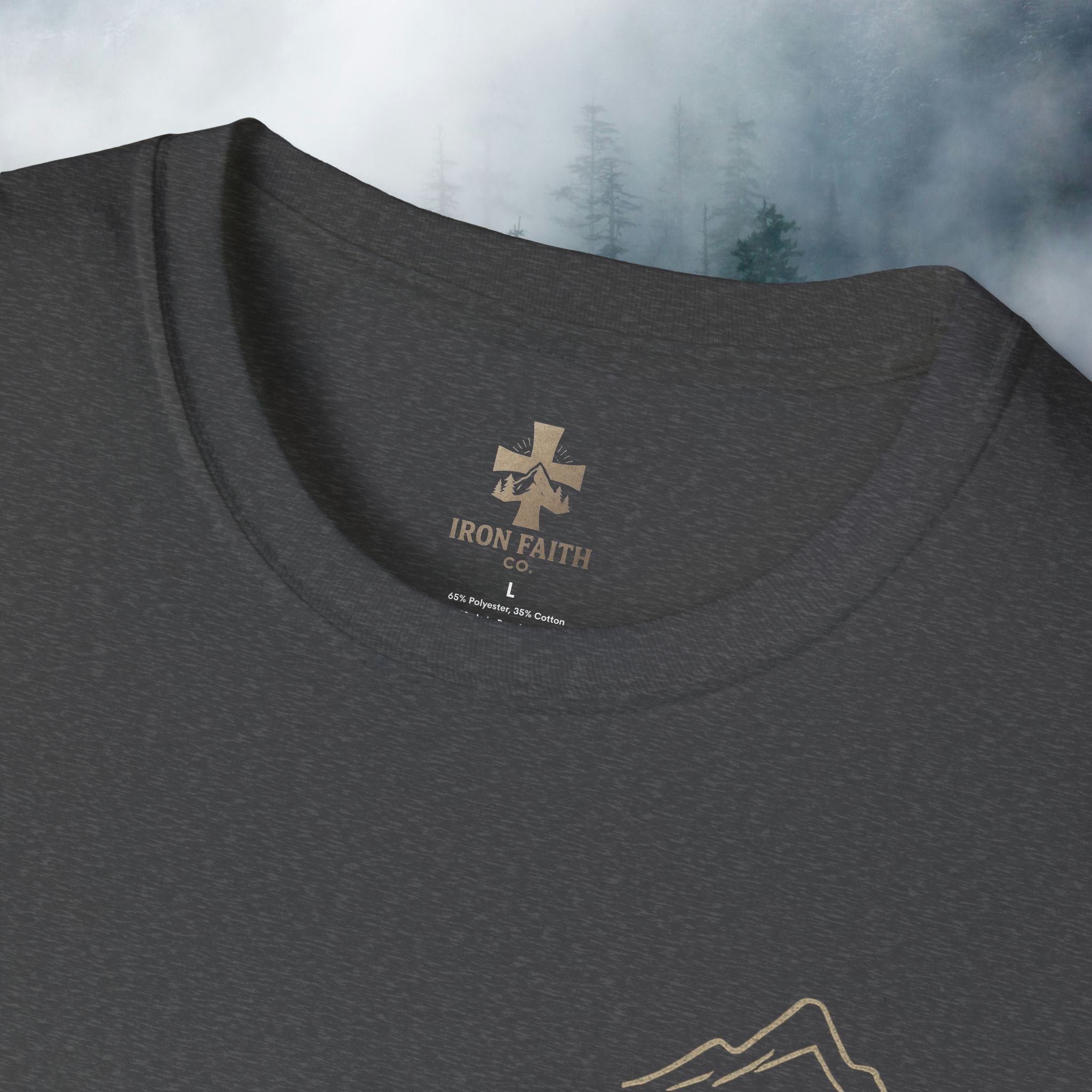 Iron Faith co | Matthew 6:34 T-shirt