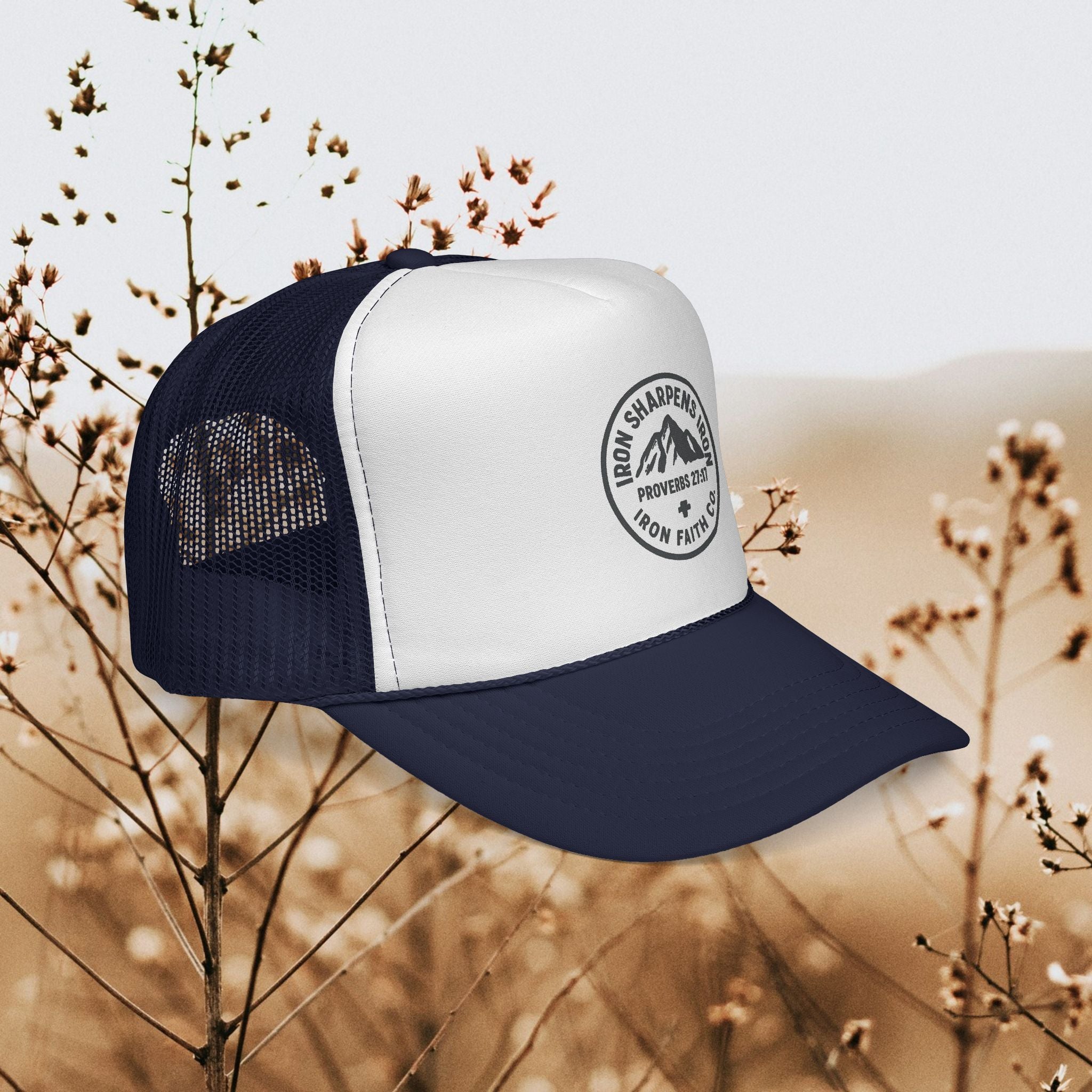 Iron Faith Co. | Iron sharpens iron | Trucker Cap