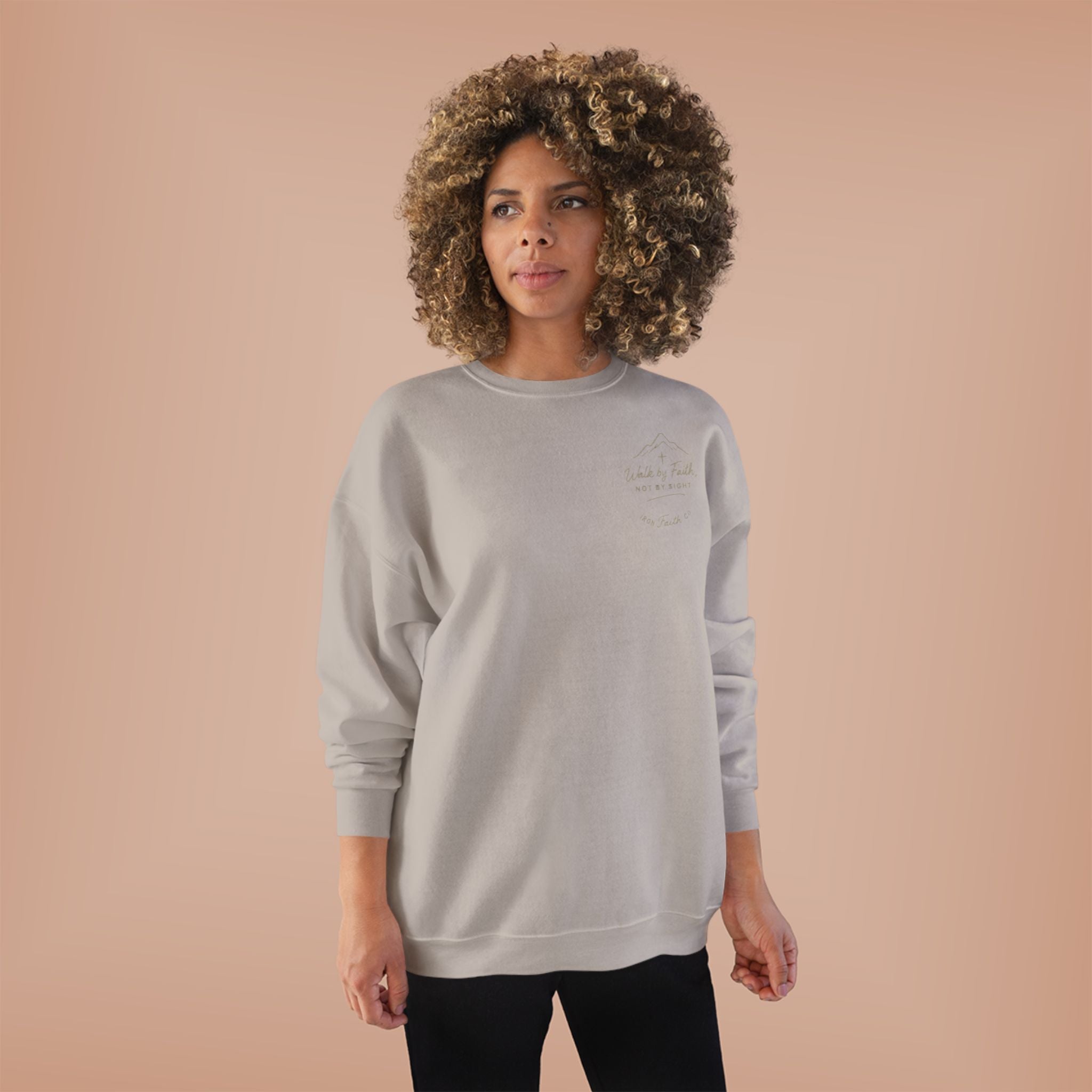 Gods creation | Iron Faith Co. | Eco-Friendly Crewneck Sweatshirt