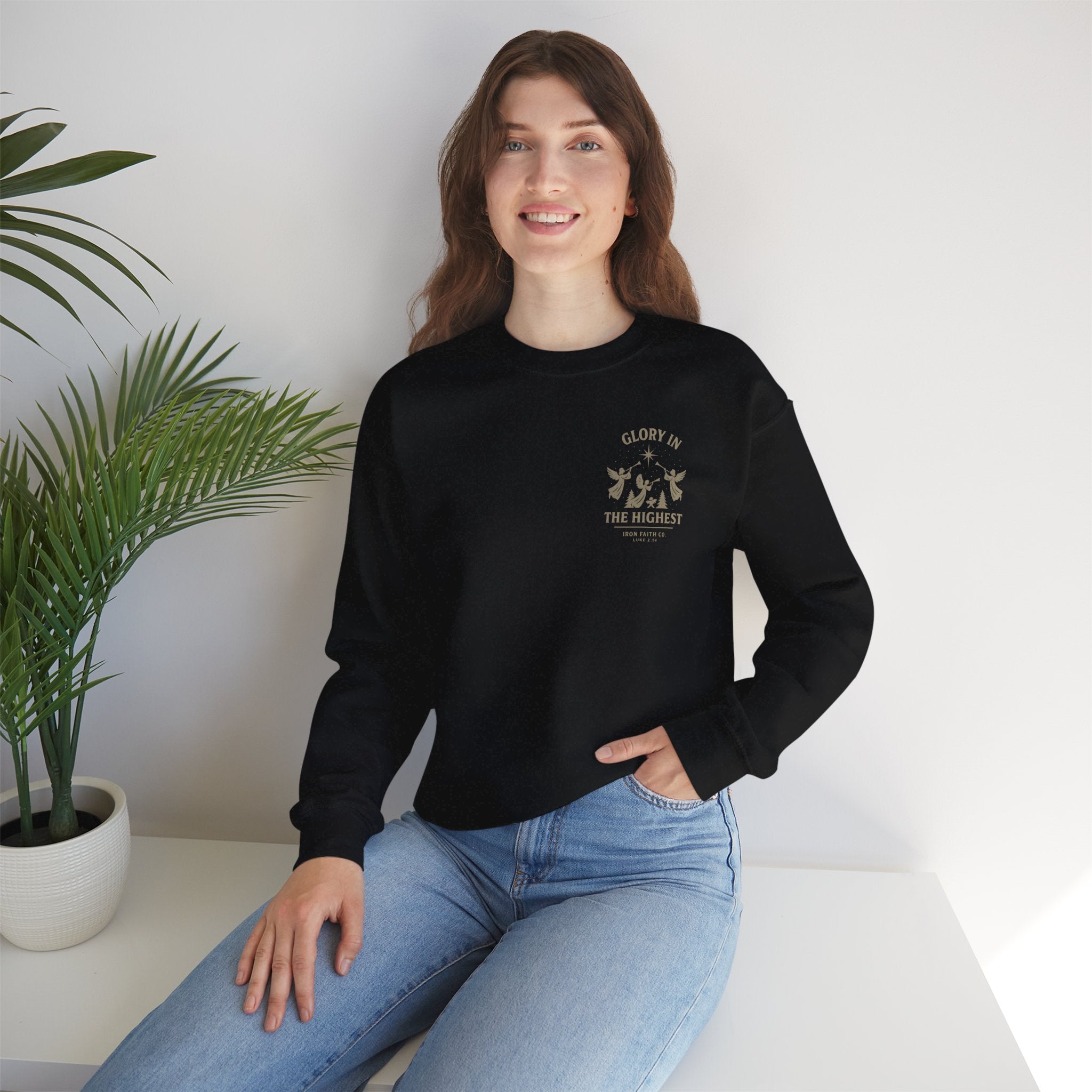 Hope Was Born This Night Sweatshirt - IronFaithCo.