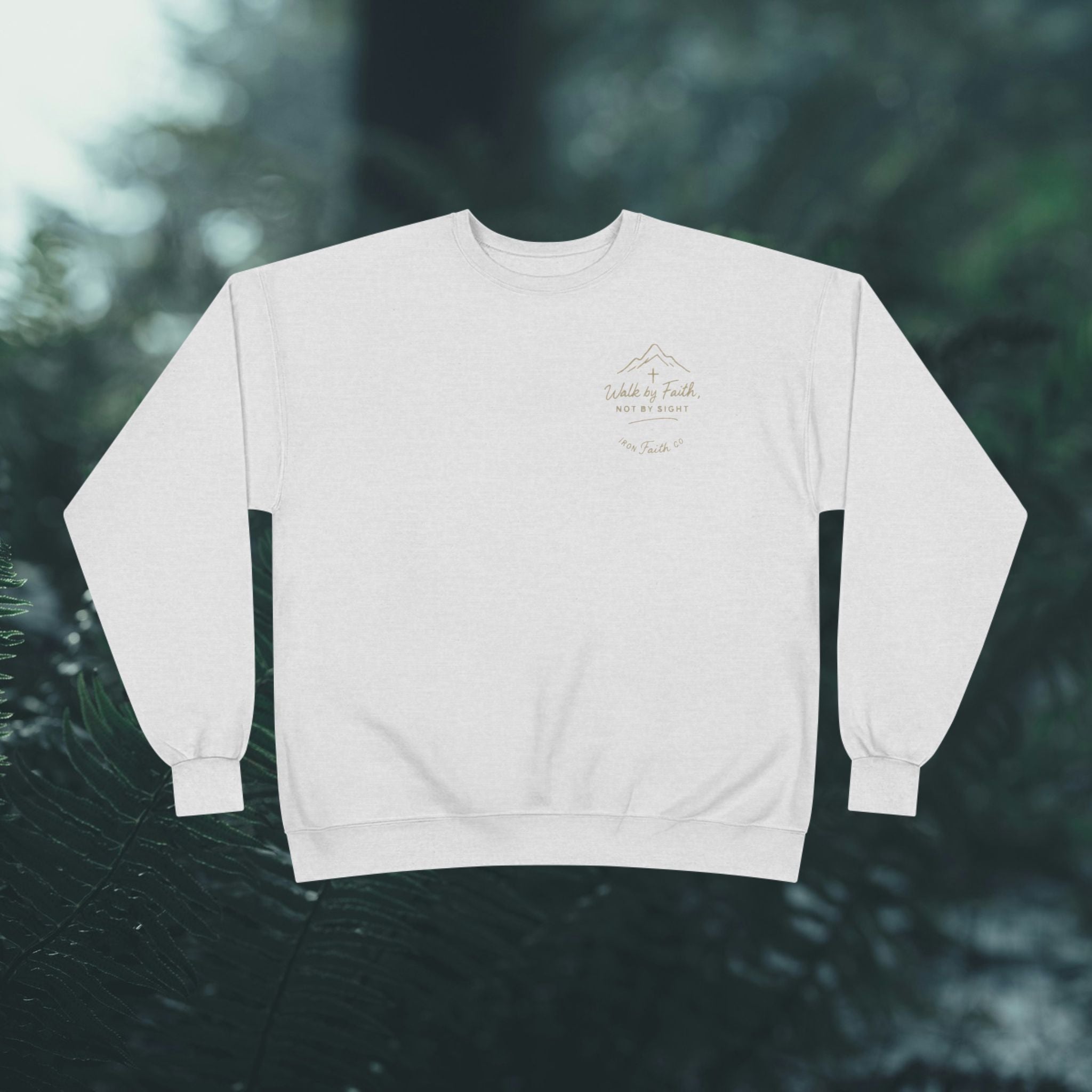 Gods creation | Iron Faith Co. | Eco-Friendly Crewneck Sweatshirt