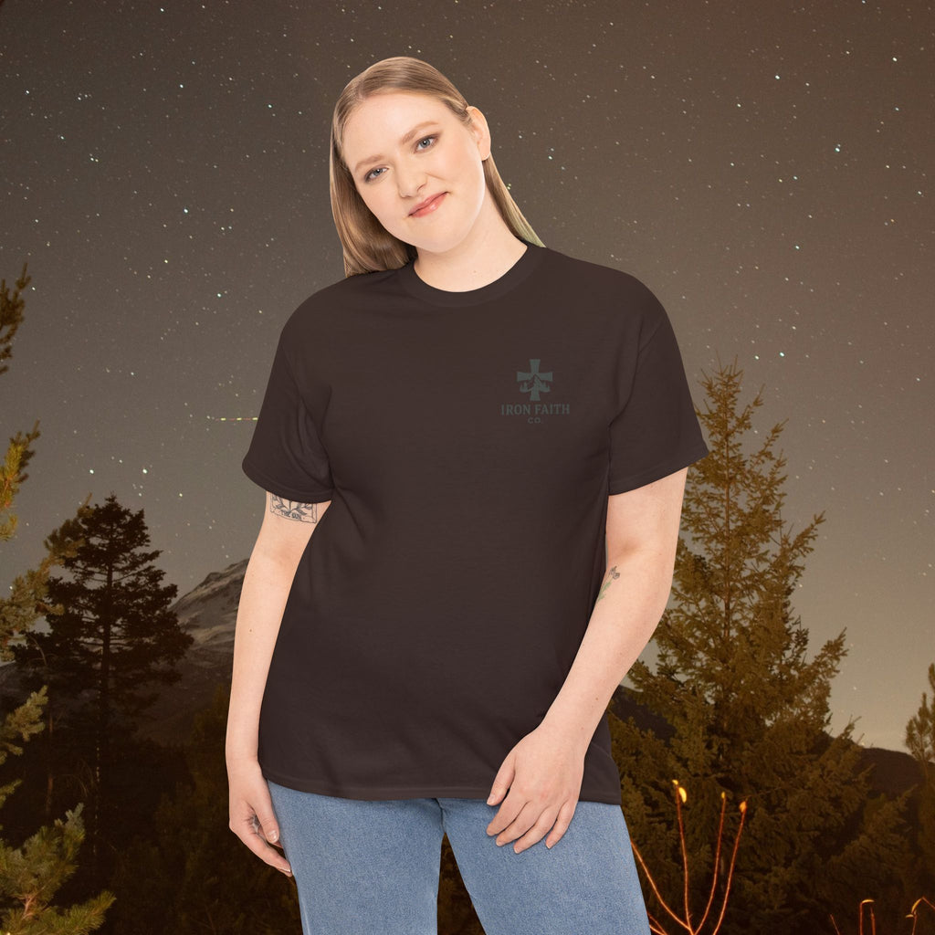 Iron Faith Co | Not Perfect, Just Forgiven - Unisex Heavy Cotton T-Shirt