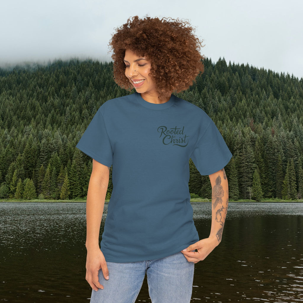 Iron Faith Co. | Rooted Christ Heavy Cotton Tee
