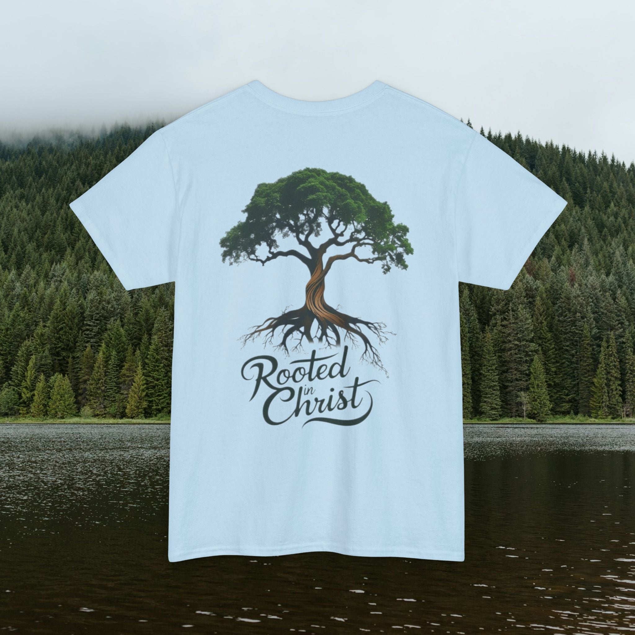 Iron Faith Co. | Rooted Christ Heavy Cotton Tee