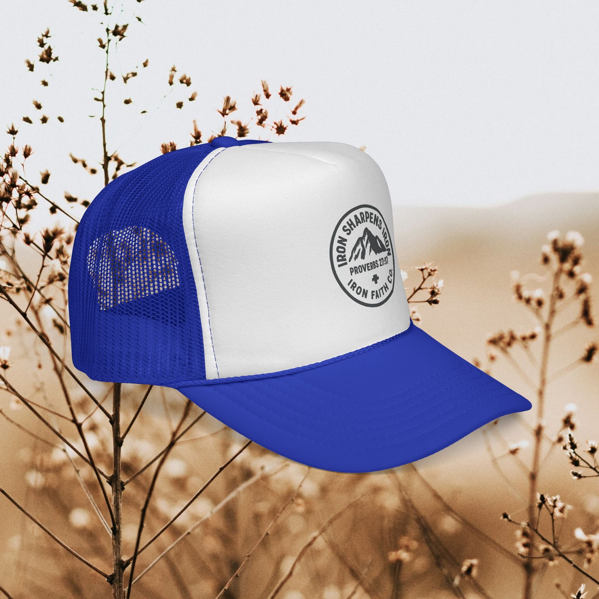 Iron Faith Co. | Iron sharpens iron | Trucker Cap