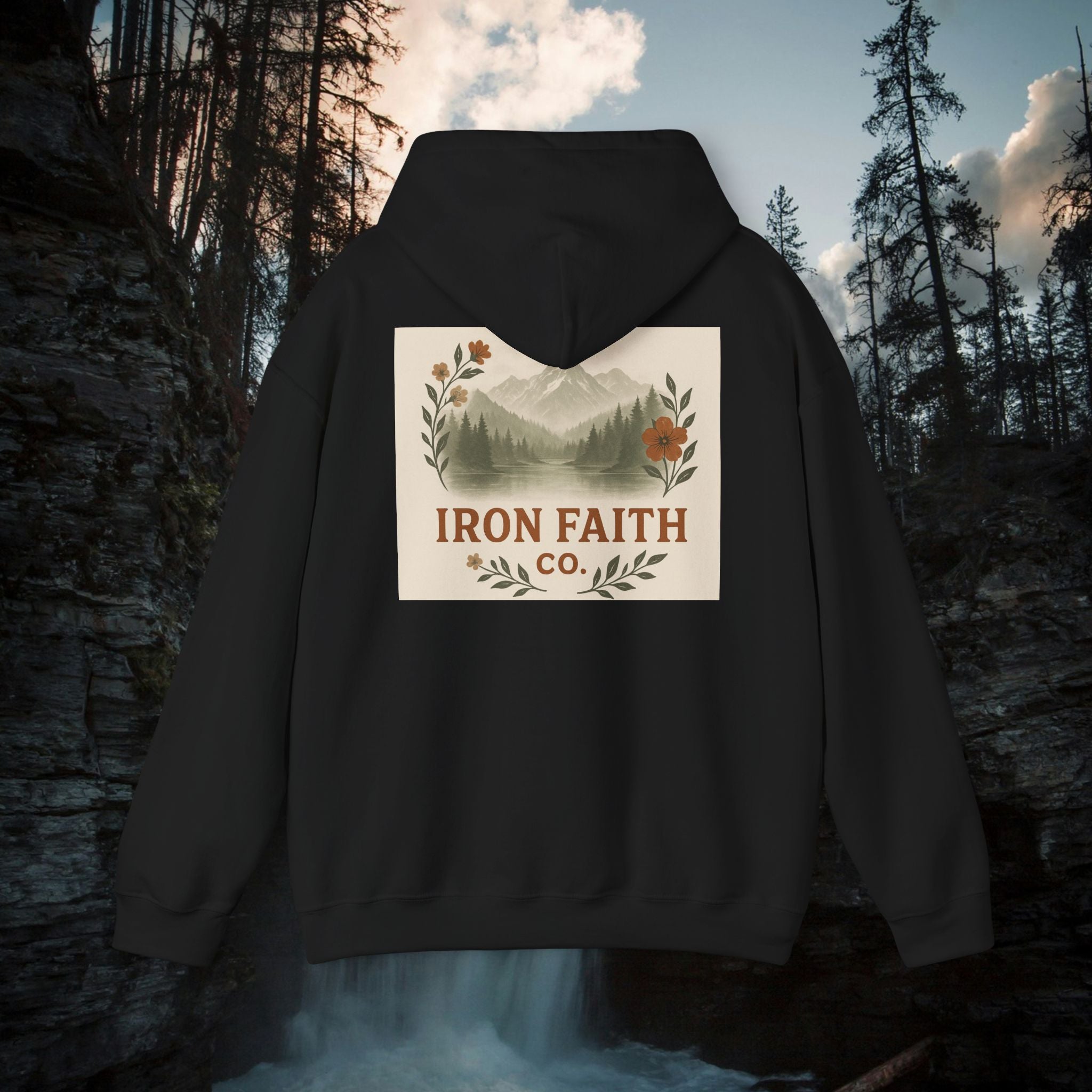 Iron Faith Co. Mountain Logo Pullover