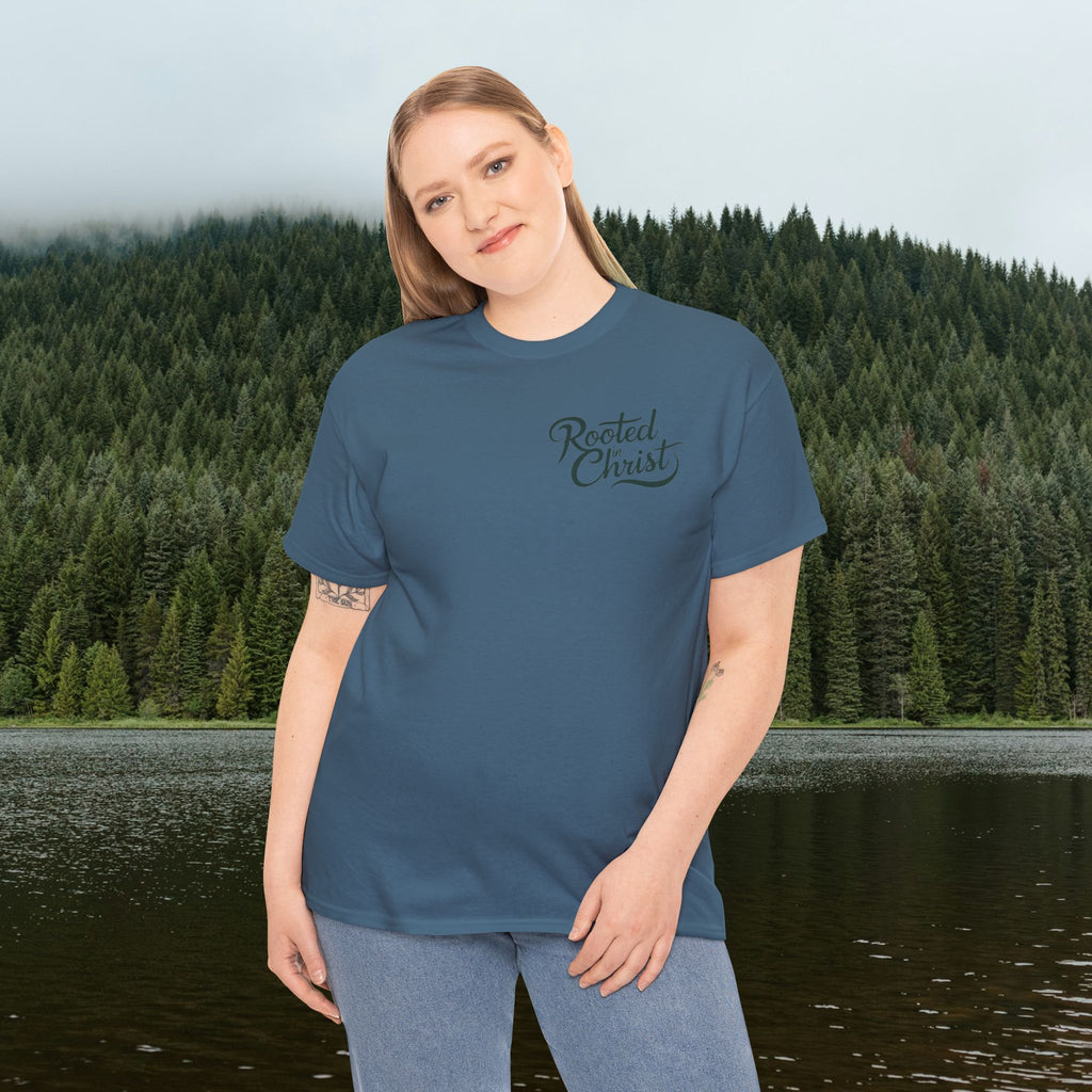 Iron Faith Co. | Rooted Christ Heavy Cotton Tee