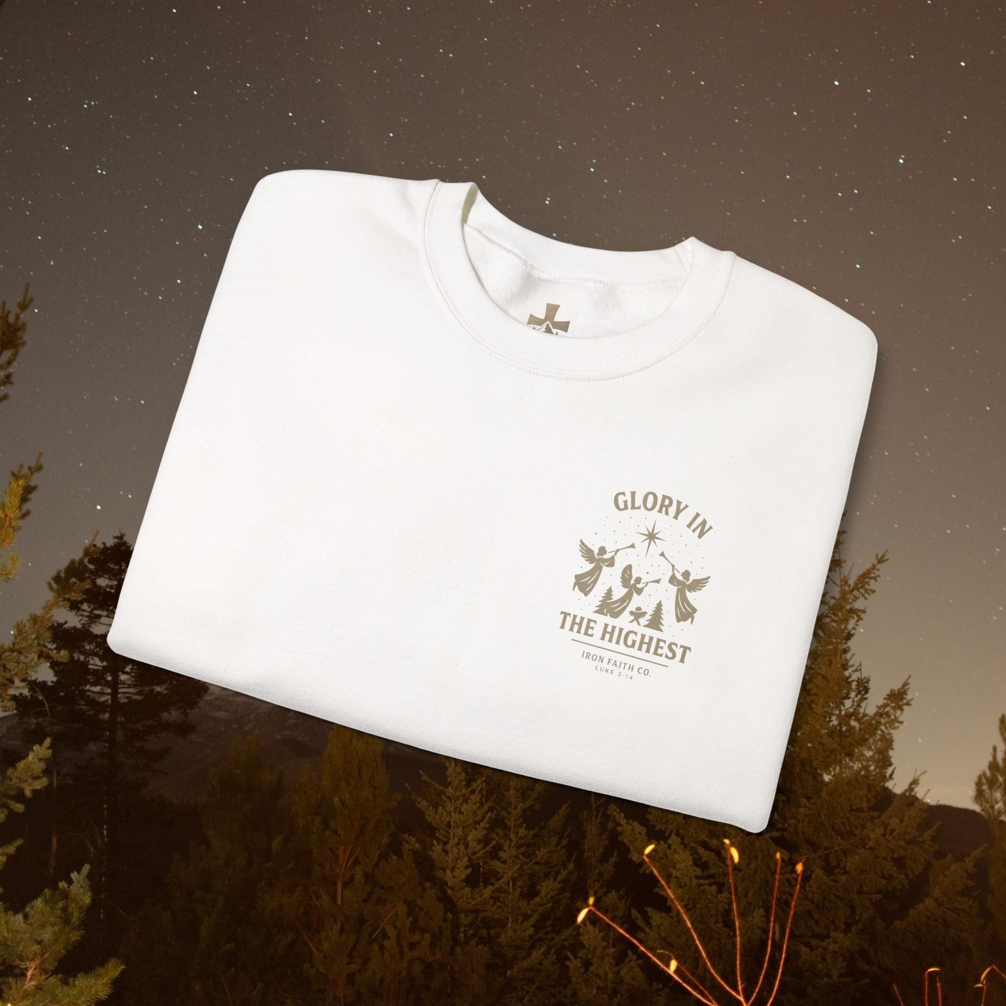 Hope Was Born This Night Sweatshirt - IronFaithCo.