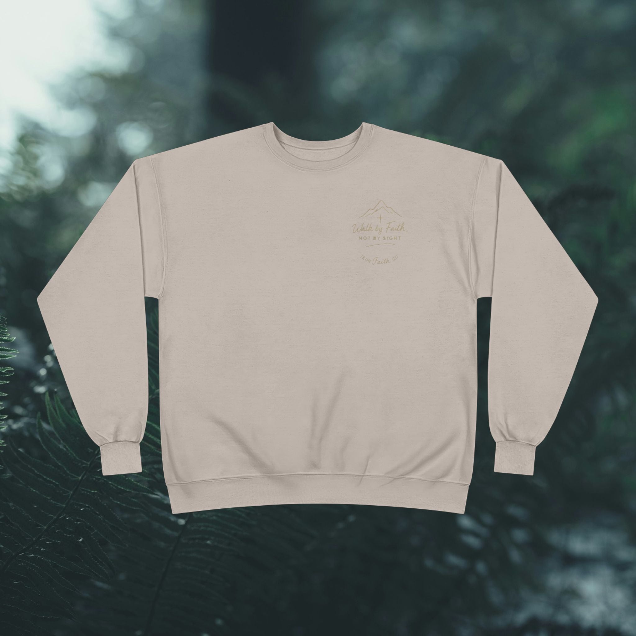 Gods creation | Iron Faith Co. | Eco-Friendly Crewneck Sweatshirt