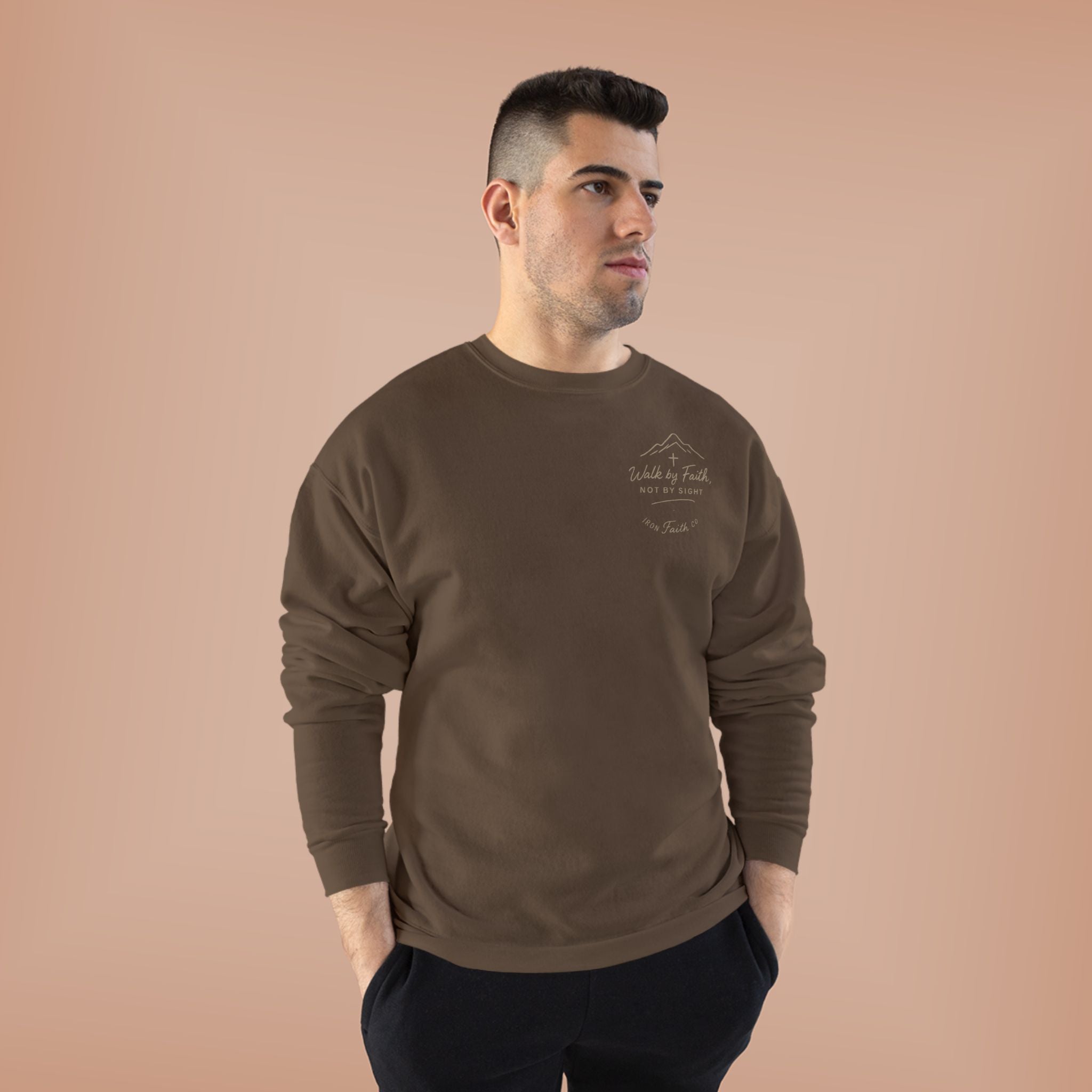 Gods creation | Iron Faith Co. | Eco-Friendly Crewneck Sweatshirt