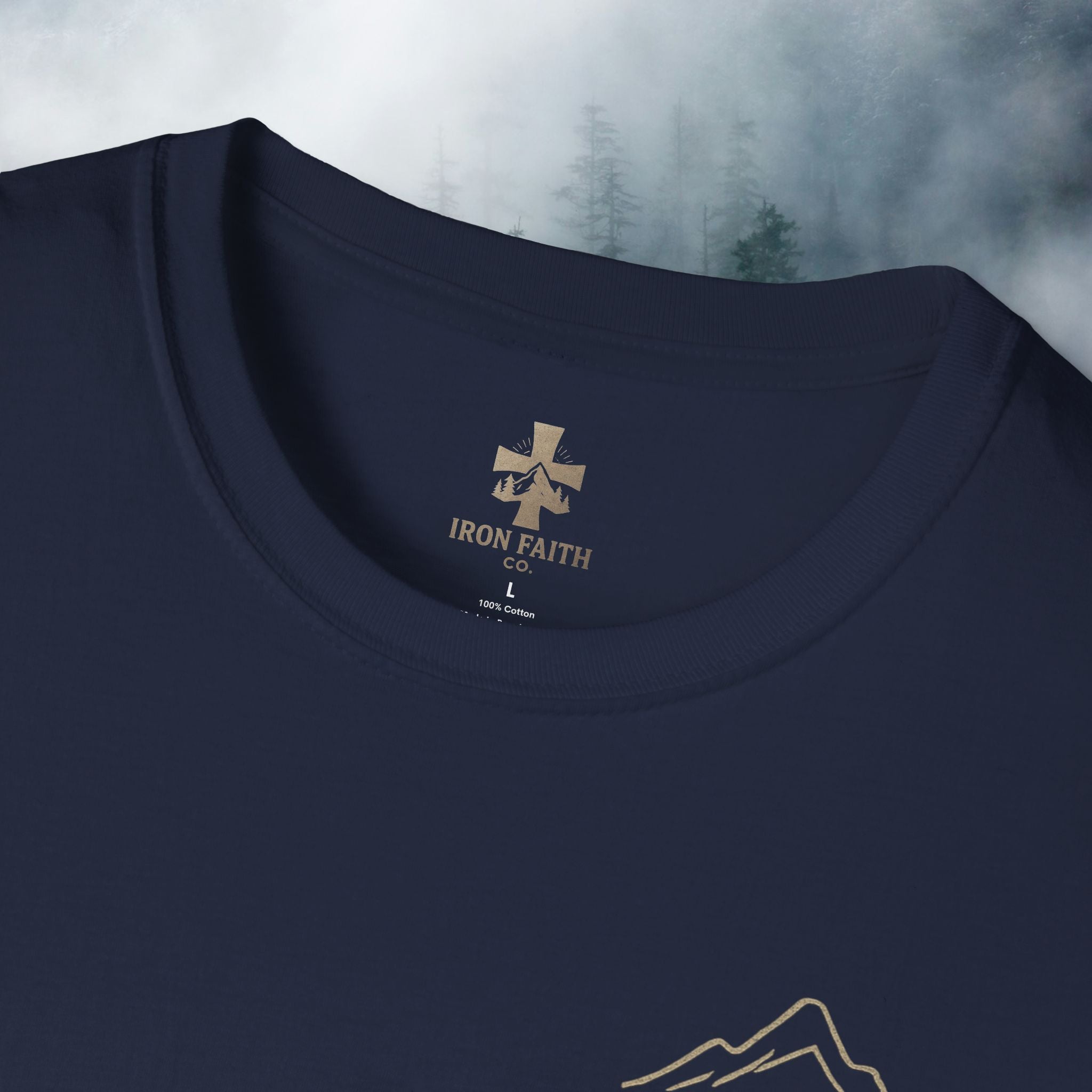 Iron Faith co | Matthew 6:34 T-shirt