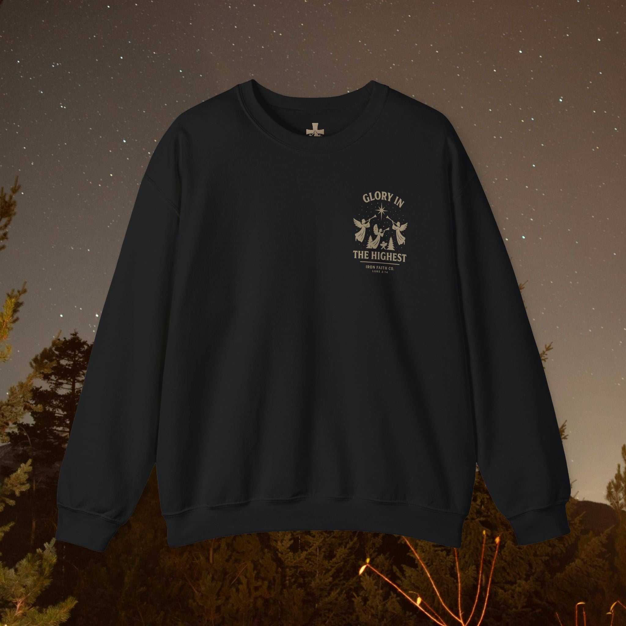 Hope Was Born This Night Sweatshirt - IronFaithCo.