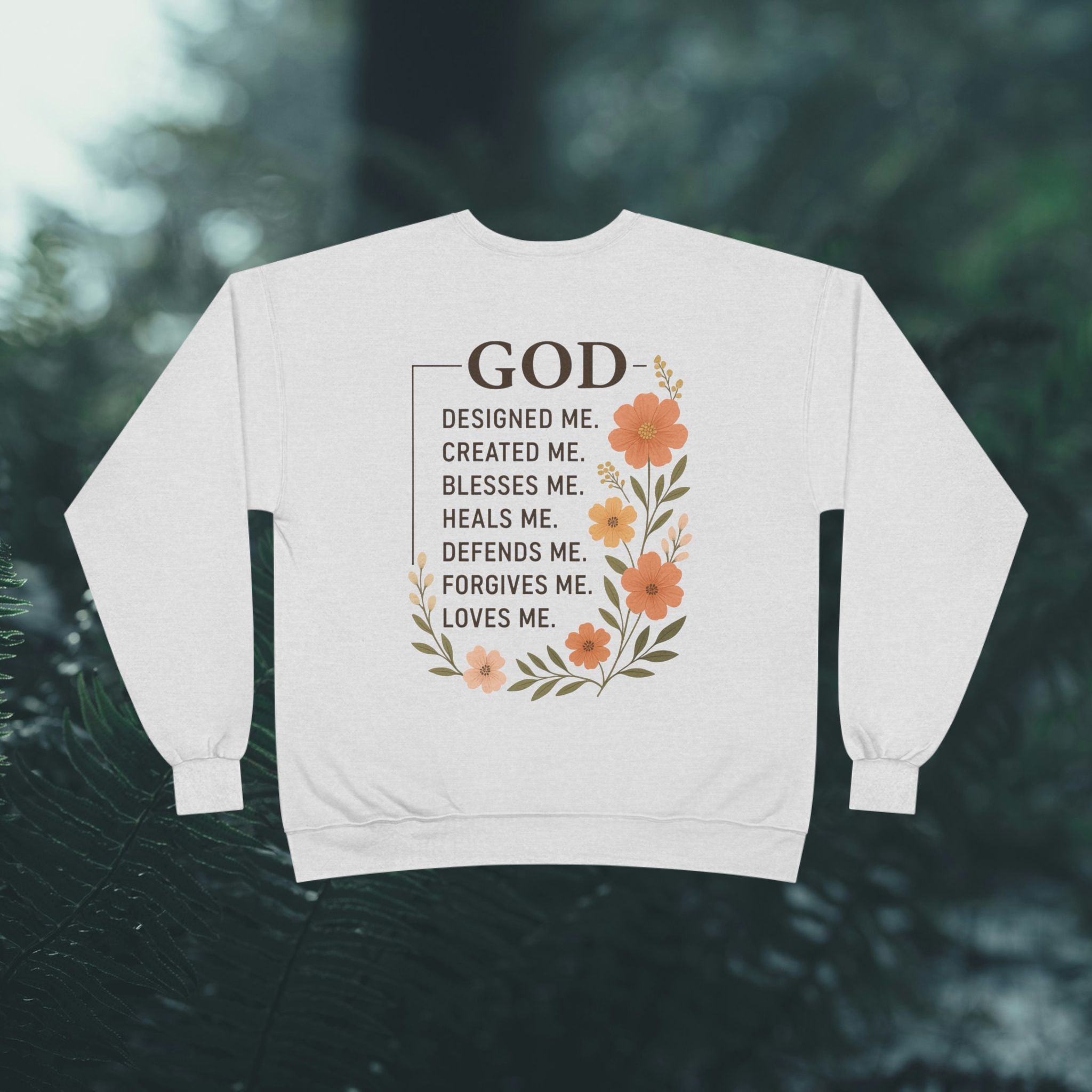 Gods creation | Iron Faith Co. | Eco-Friendly Crewneck Sweatshirt