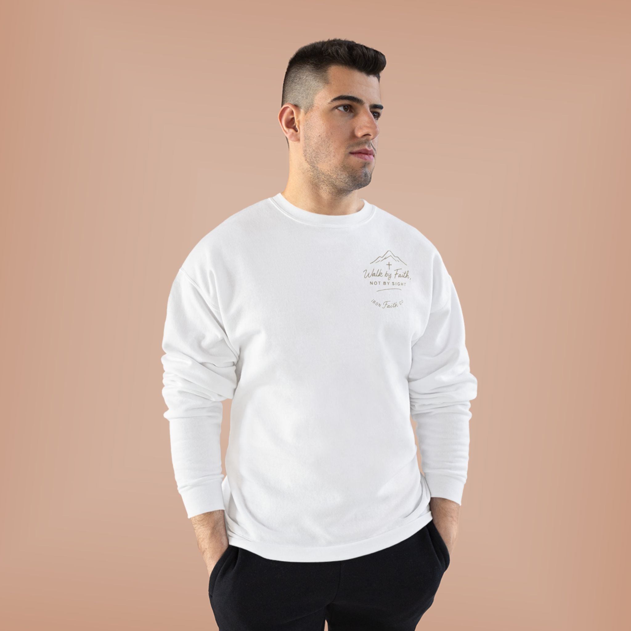 Gods creation | Iron Faith Co. | Eco-Friendly Crewneck Sweatshirt