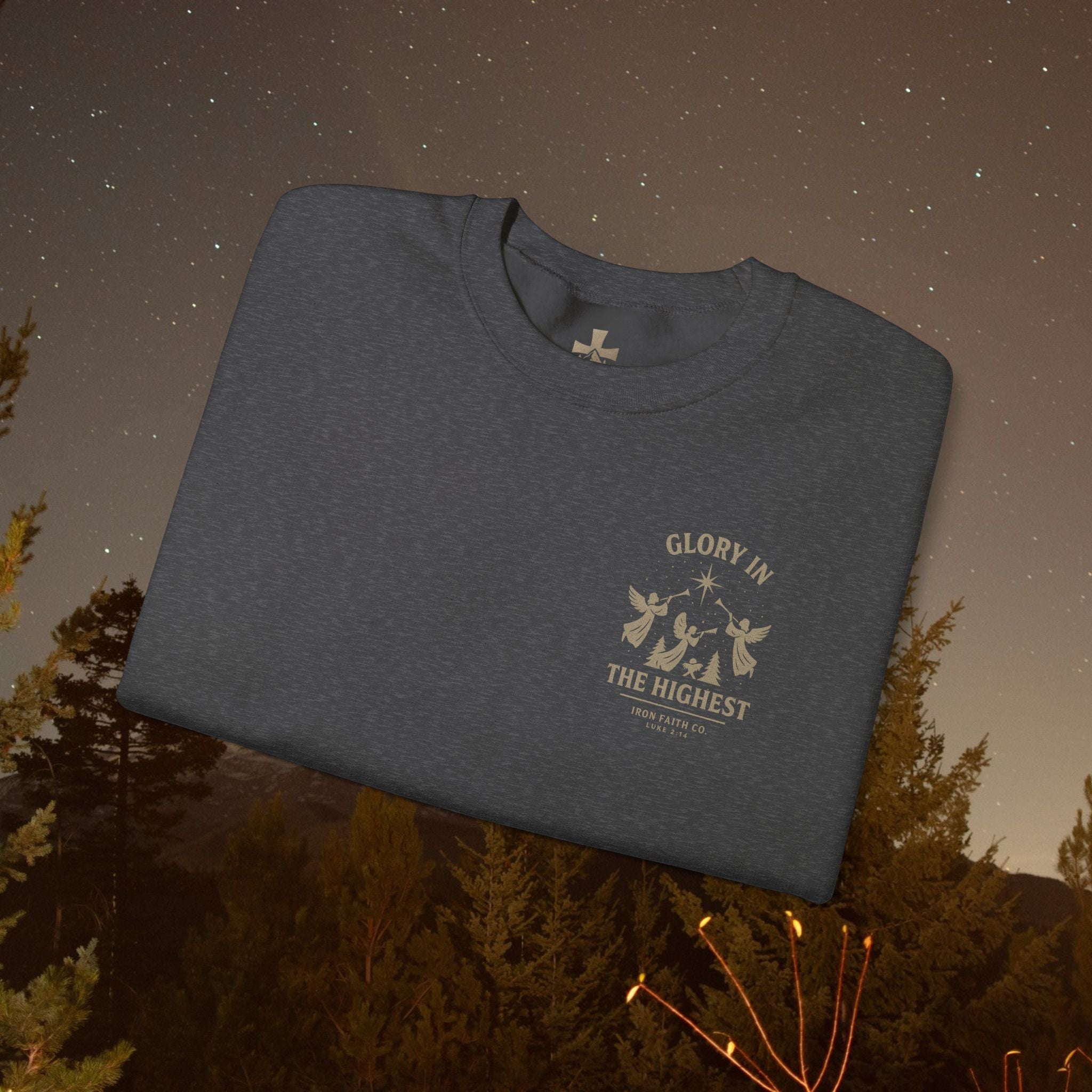 Hope Was Born This Night Sweatshirt - IronFaithCo.