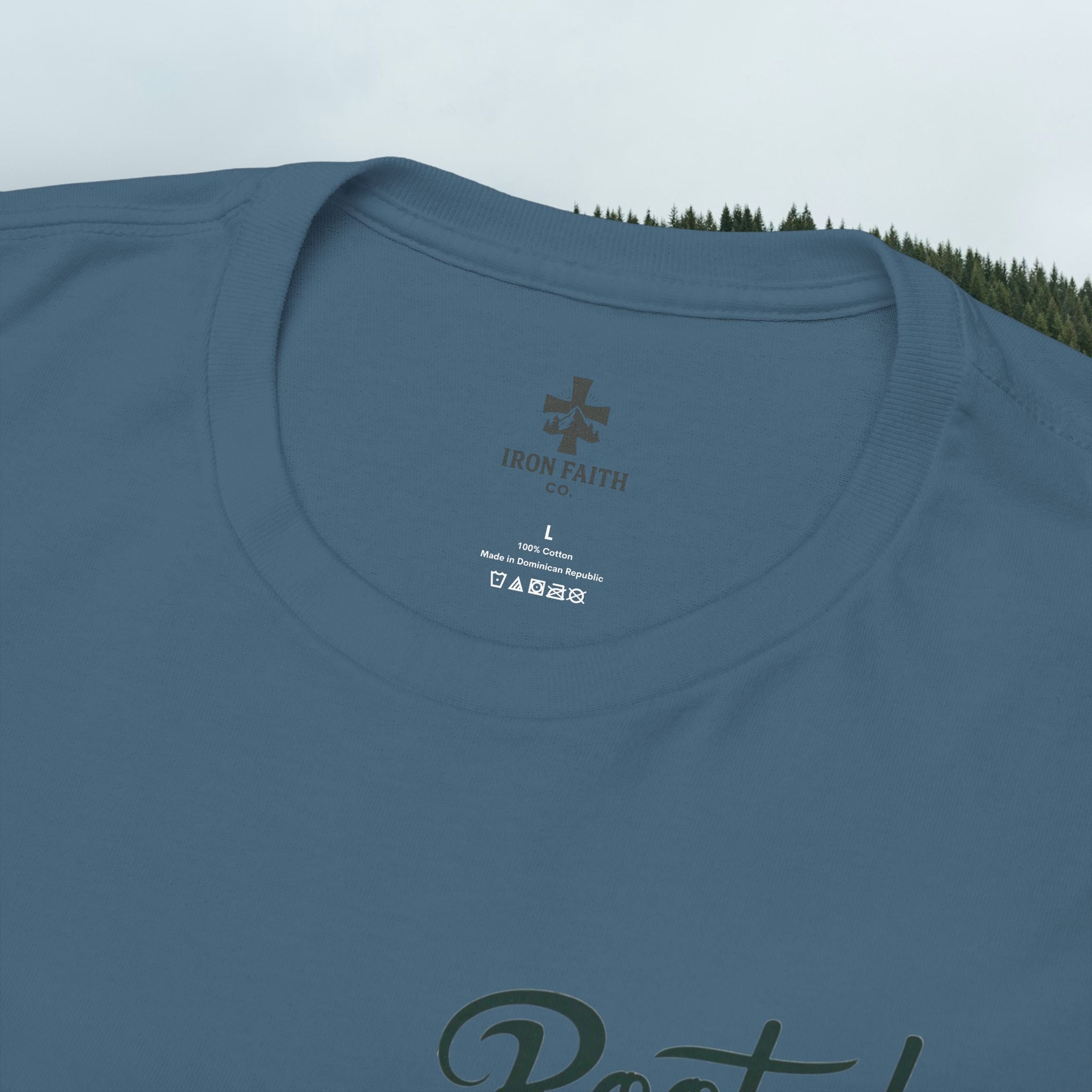 Iron Faith Co. | Rooted Christ Heavy Cotton Tee