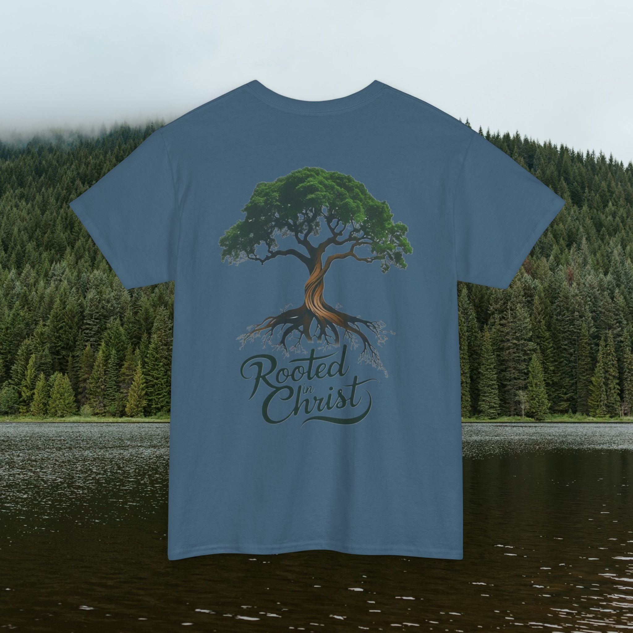Iron Faith Co. | Rooted Christ Heavy Cotton Tee