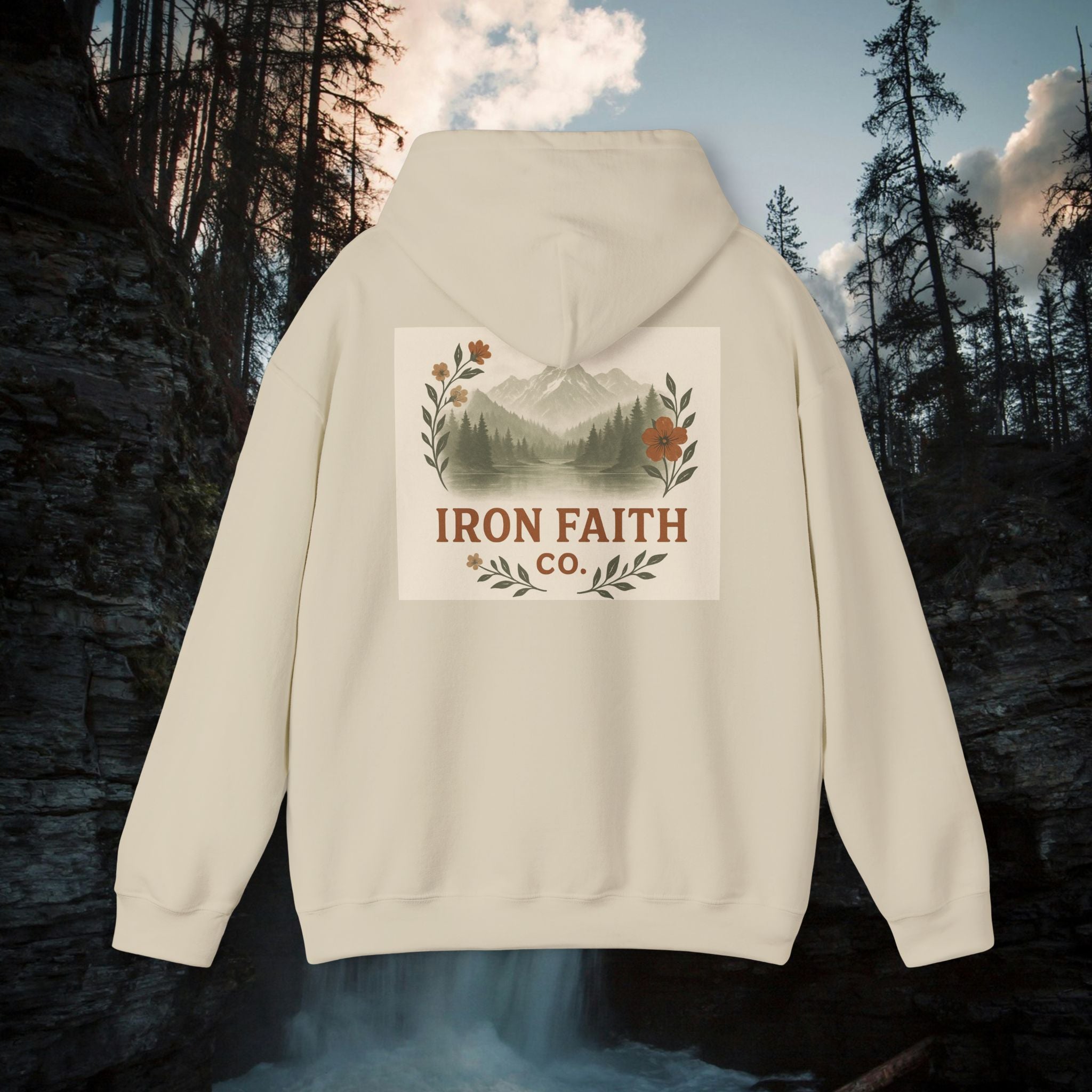 Iron Faith Co. Mountain Logo Pullover